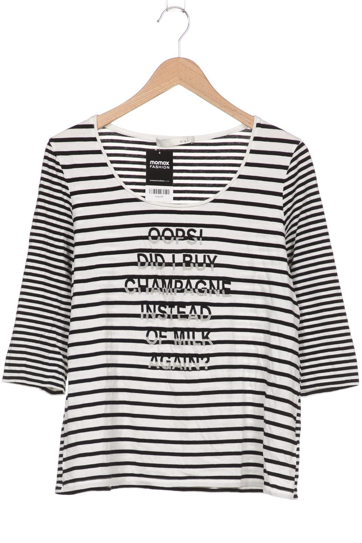 

Oui Damen Langarmshirt, schwarz
