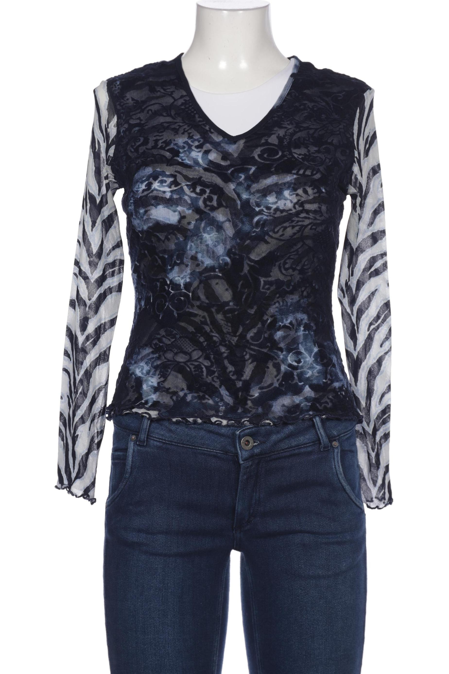 

Oui Damen Langarmshirt, marineblau, Gr. 38