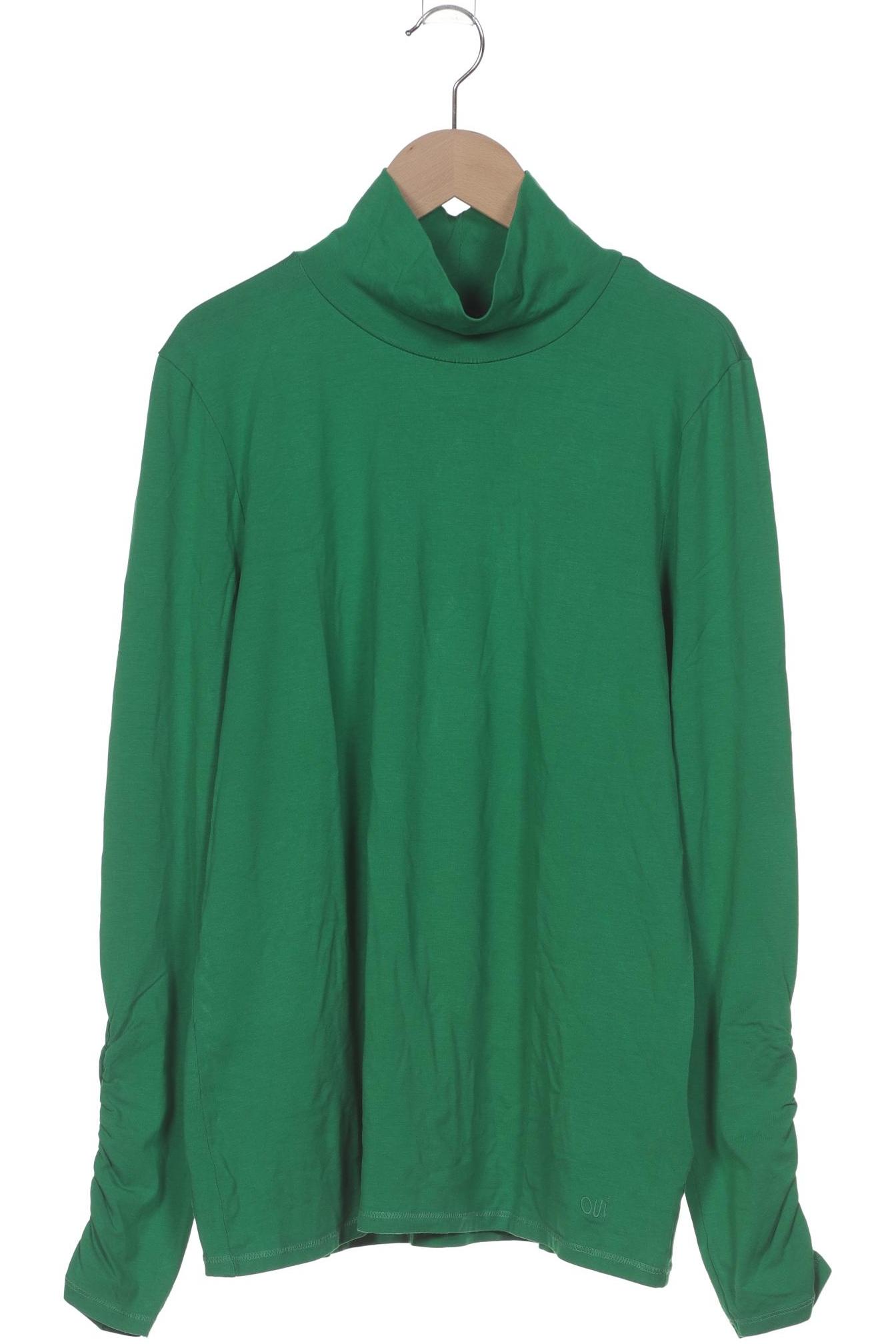 

Oui Damen Langarmshirt, grün, Gr. 42