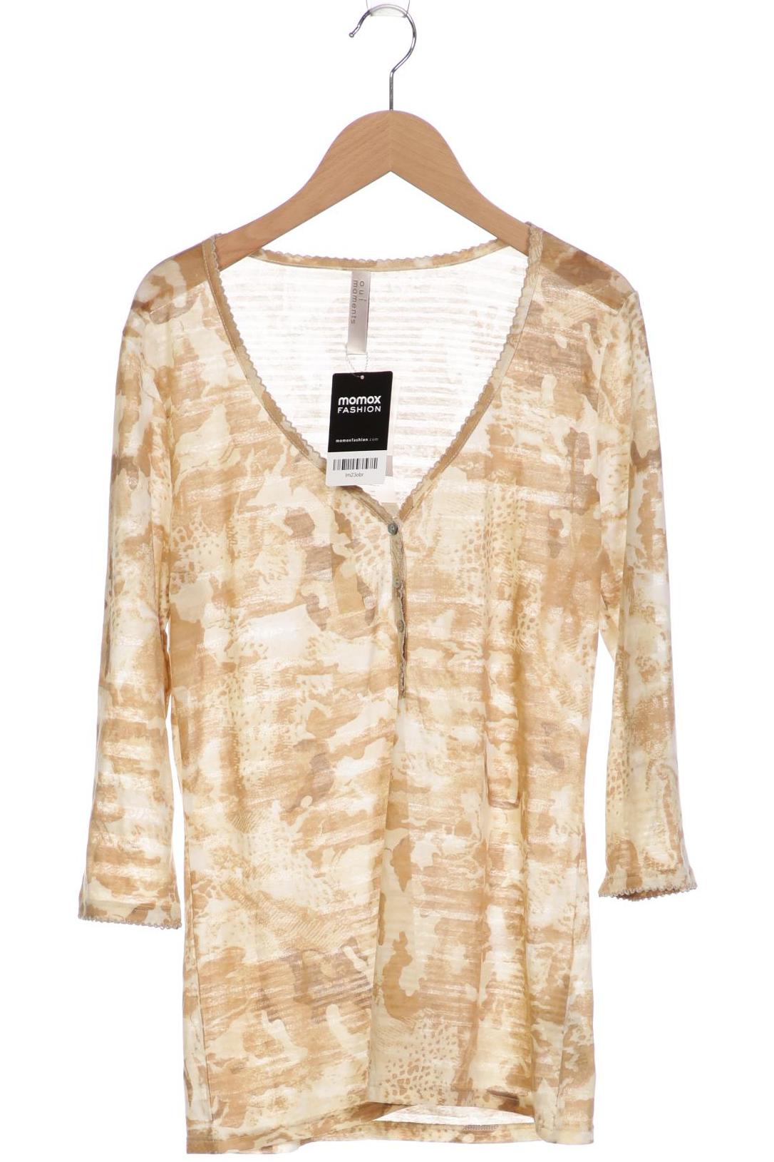 

Oui Damen Langarmshirt, braun, Gr. 40