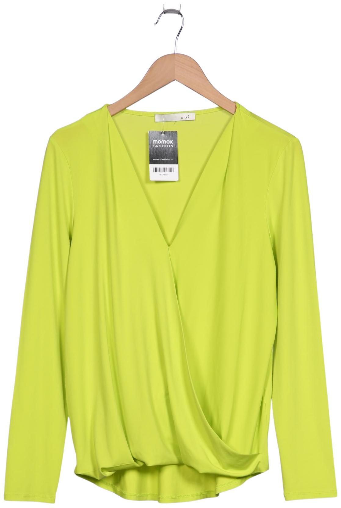 

Oui Damen Langarmshirt, neon, Gr. 42