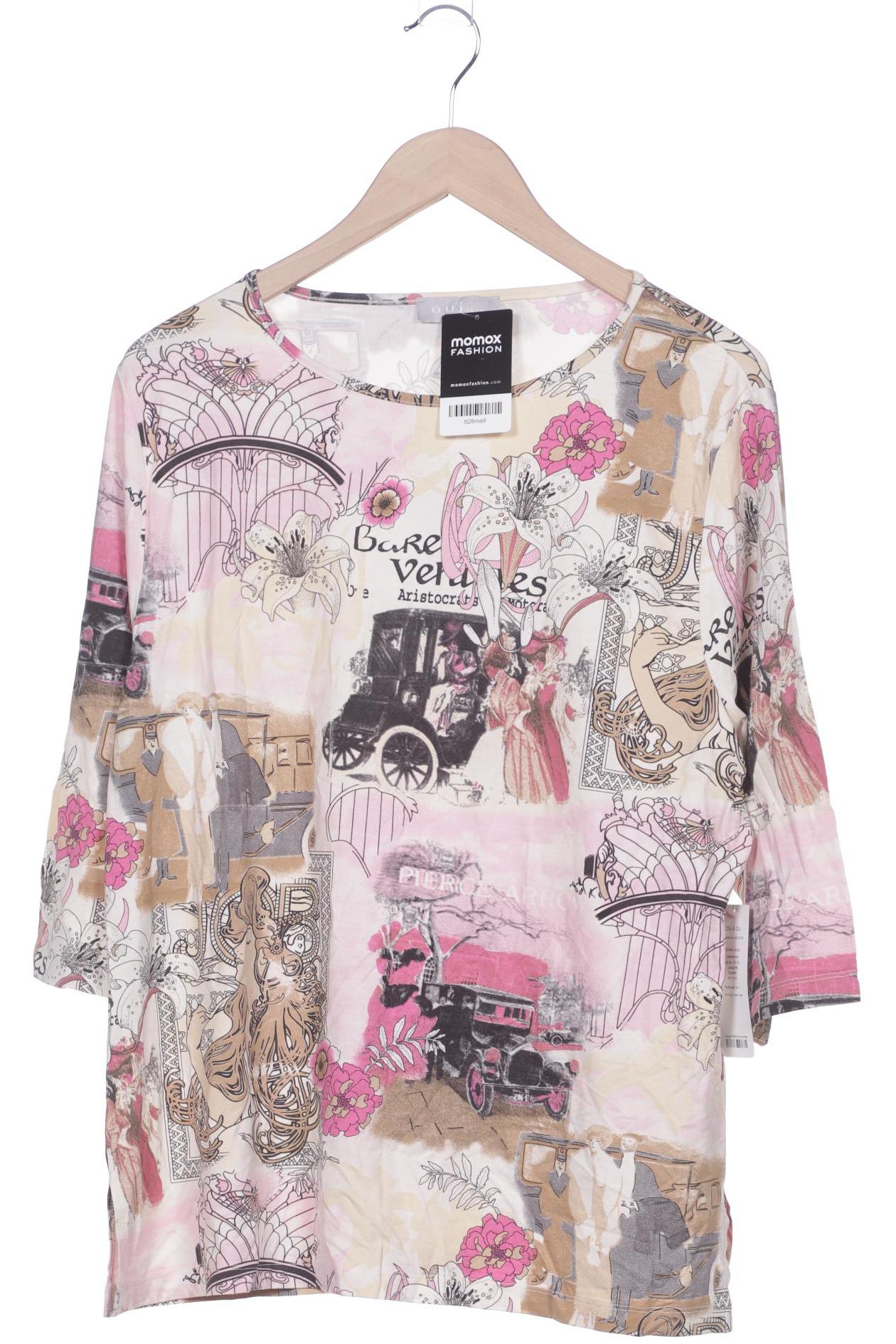 

Oui Damen Langarmshirt, mehrfarbig, Gr. 48