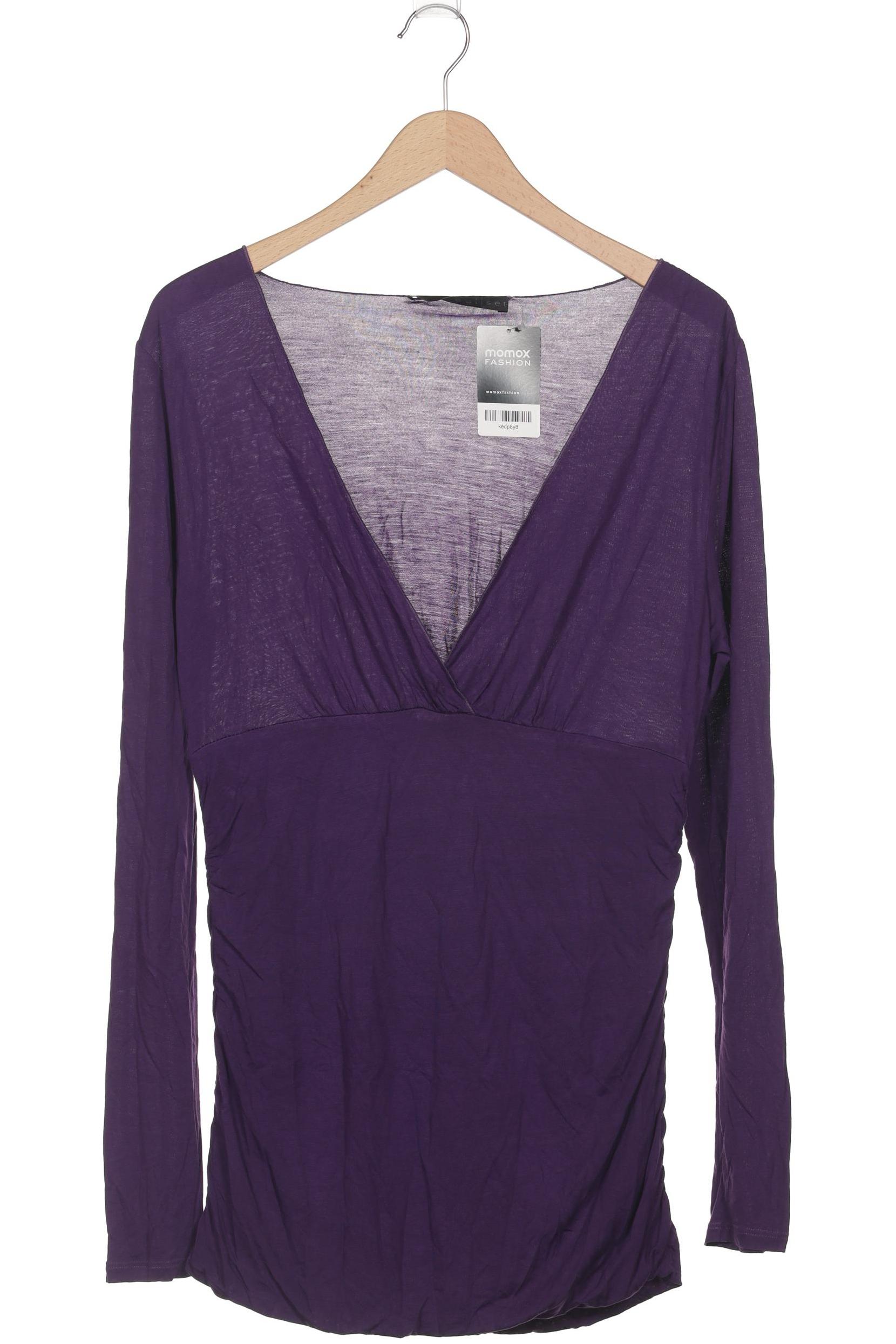 

Oui Damen Langarmshirt, flieder, Gr. 40
