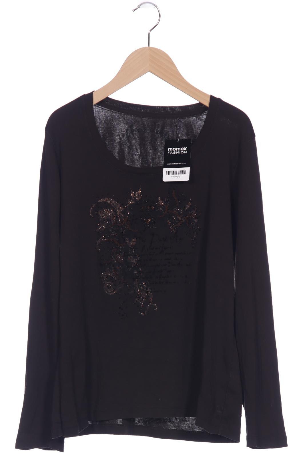

Oui Damen Langarmshirt, braun, Gr. 44
