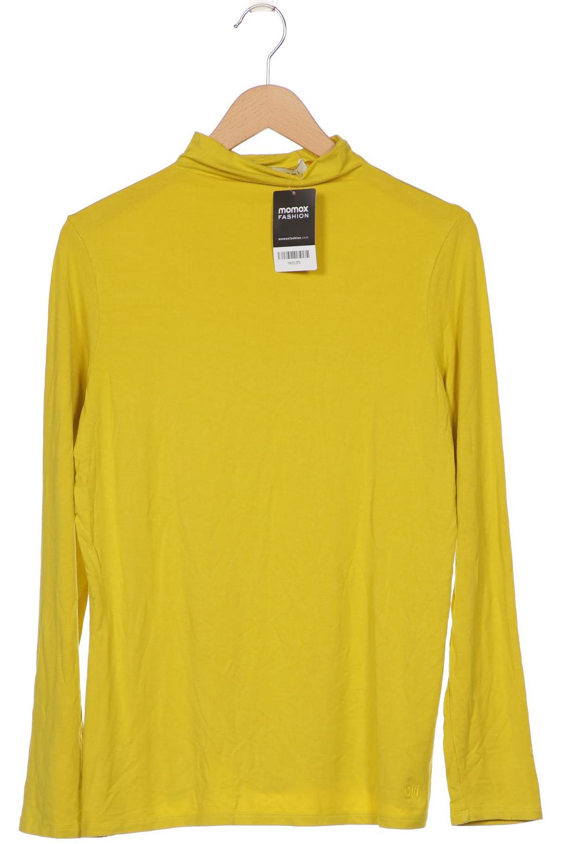 

Oui Damen Langarmshirt, gelb, Gr. 42