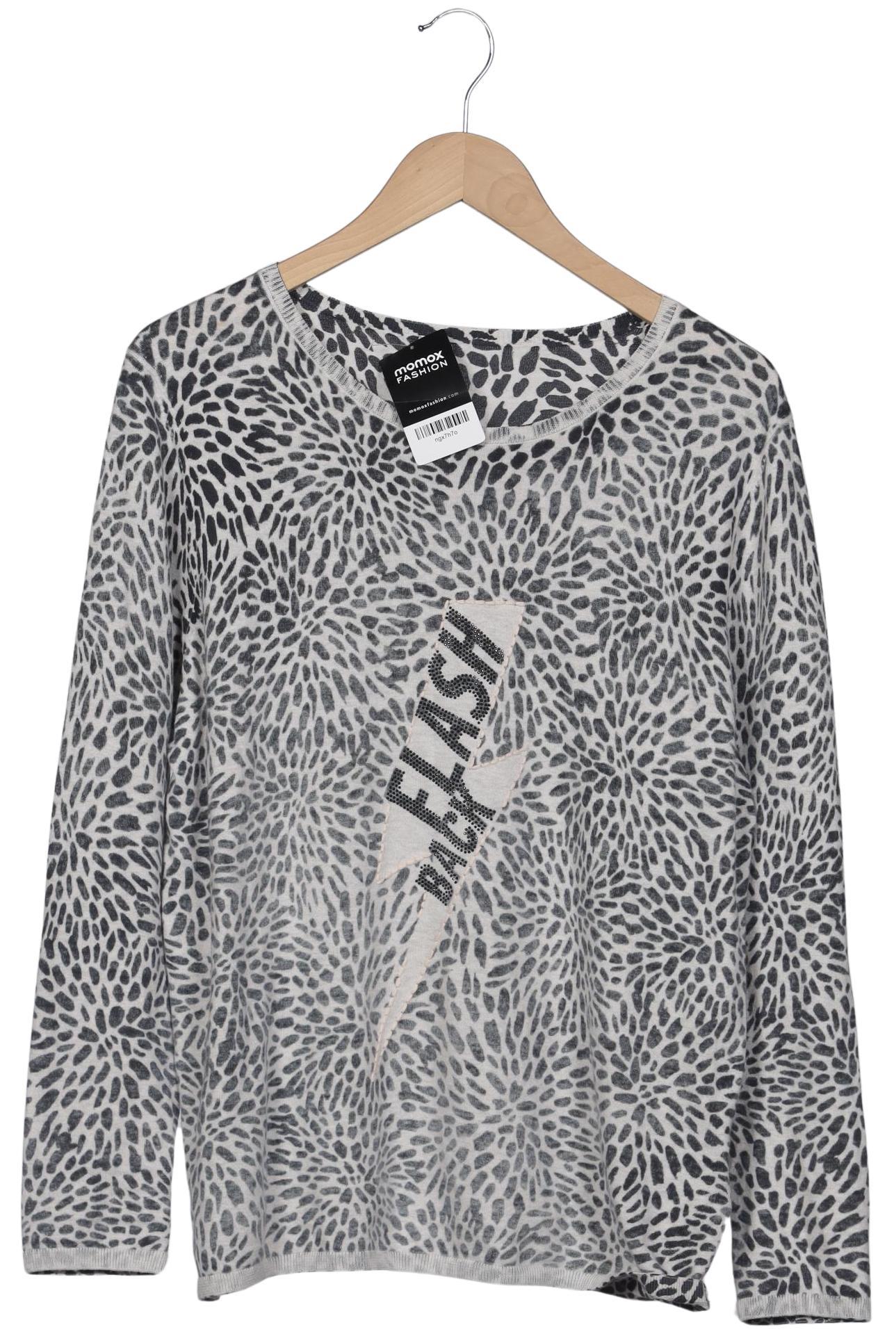 

Oui Damen Langarmshirt, schwarz, Gr. 42