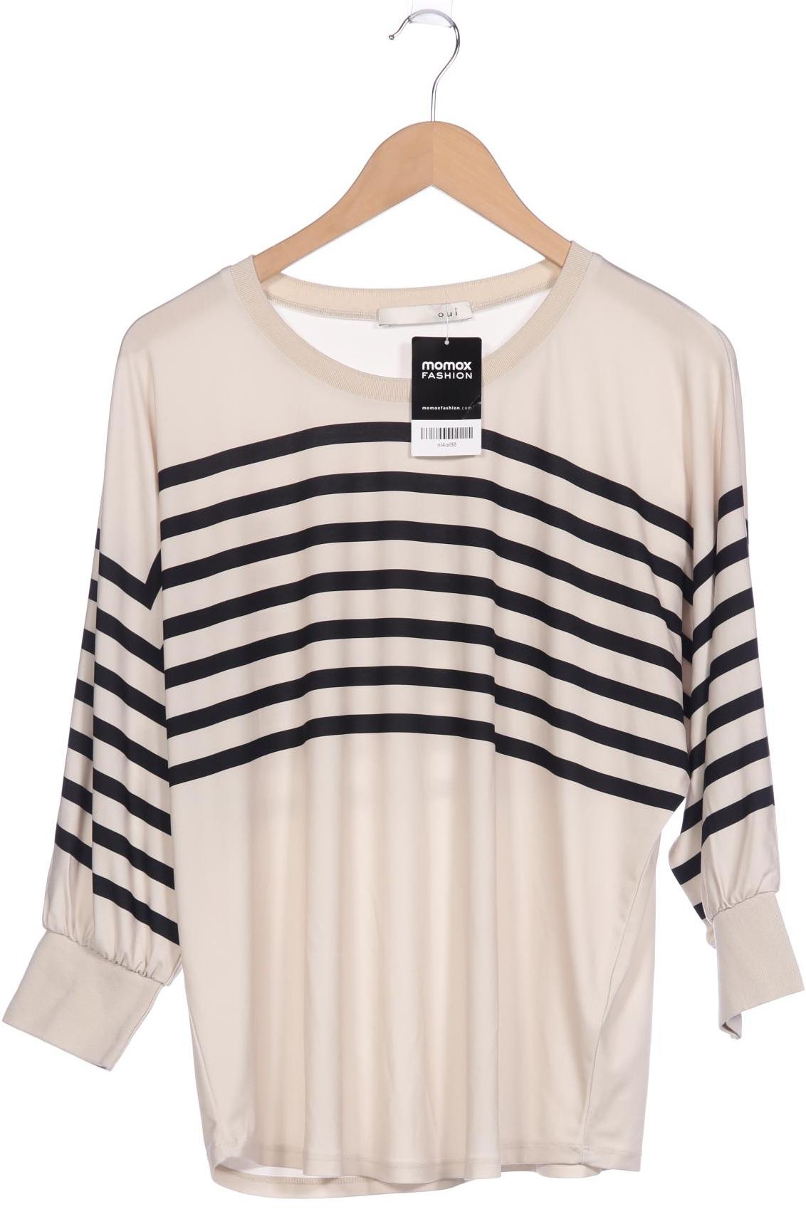 

Oui Damen Langarmshirt, cremeweiß