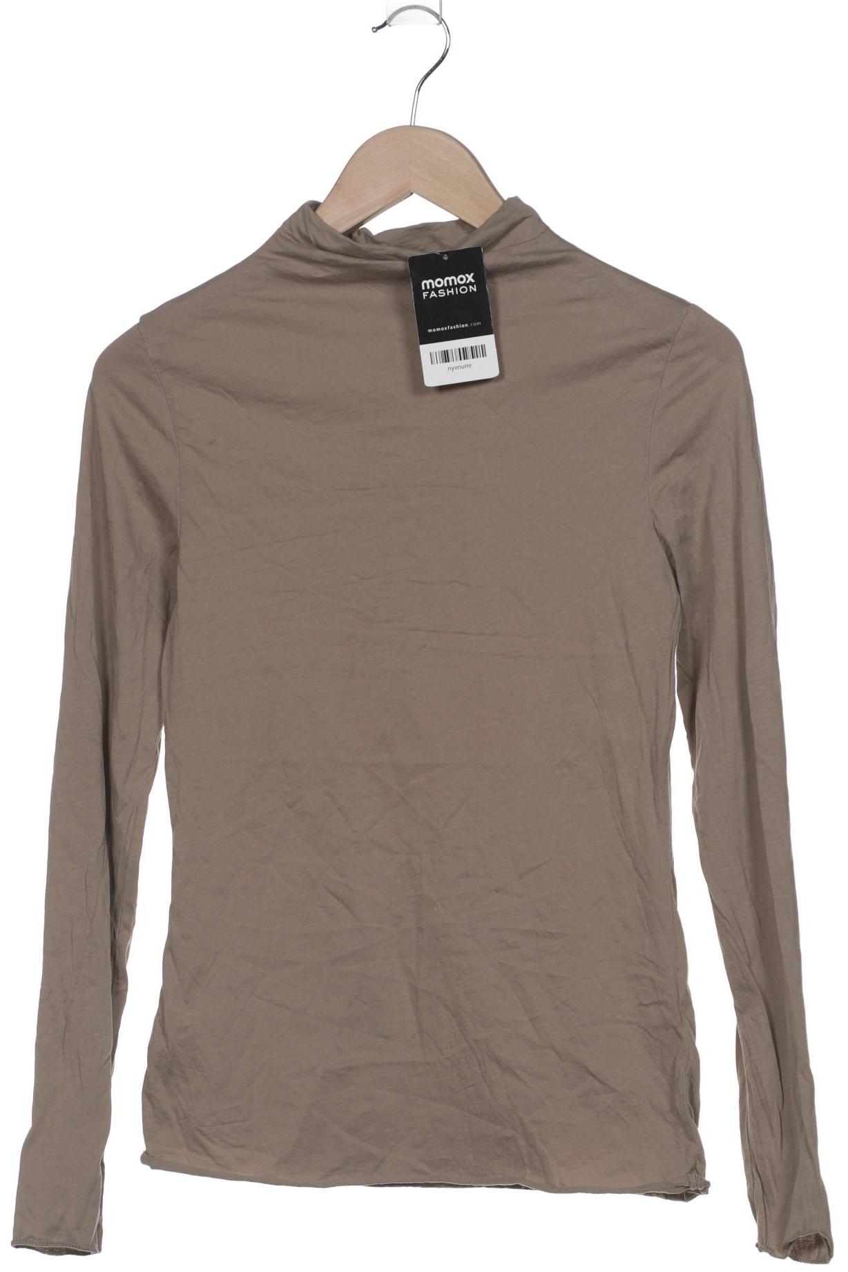 

Oui Damen Langarmshirt, beige, Gr. 36