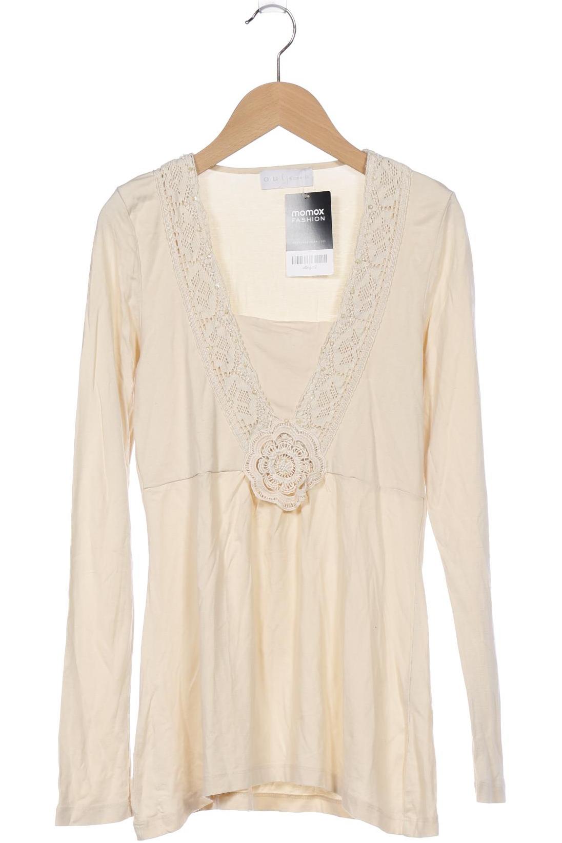 

Oui Damen Langarmshirt, beige