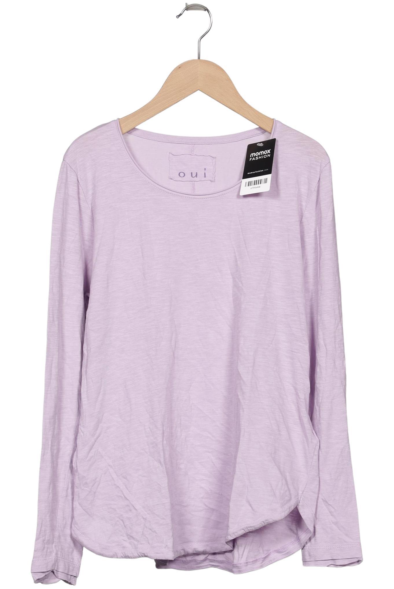 

Oui Damen Langarmshirt, flieder, Gr. 38