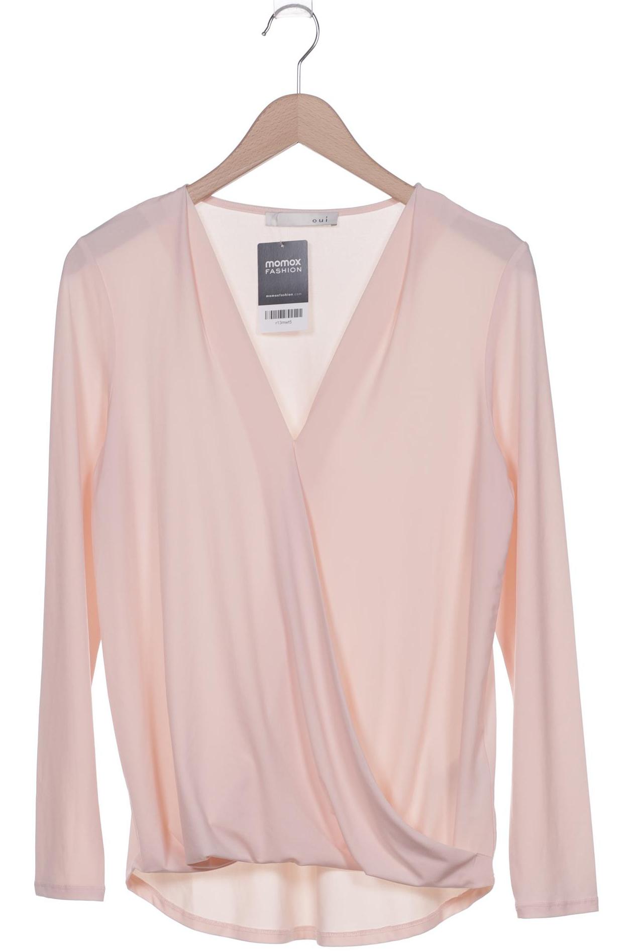 

Oui Damen Langarmshirt, beige, Gr. 38