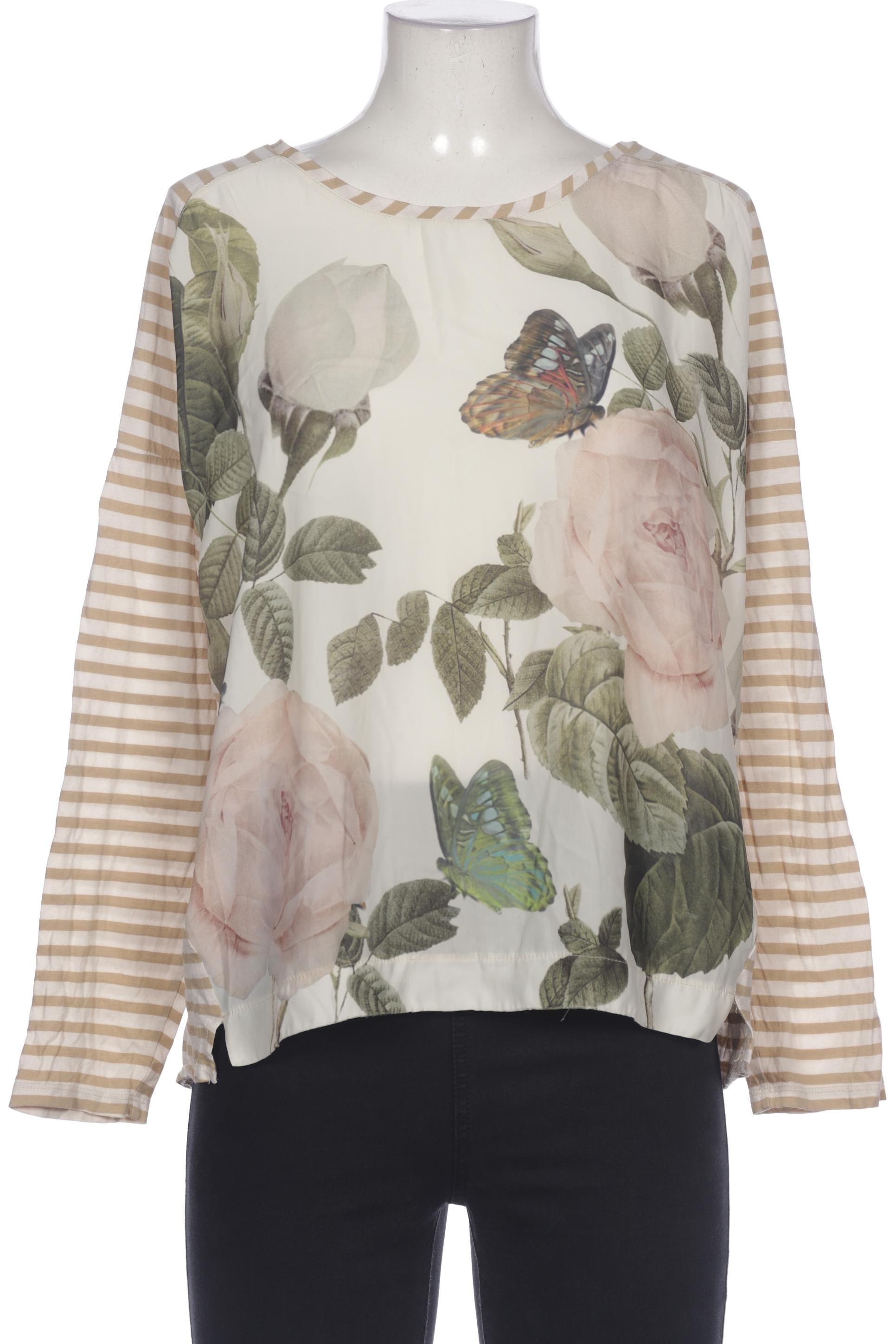 

Oui Damen Langarmshirt, cremeweiß, Gr. 42