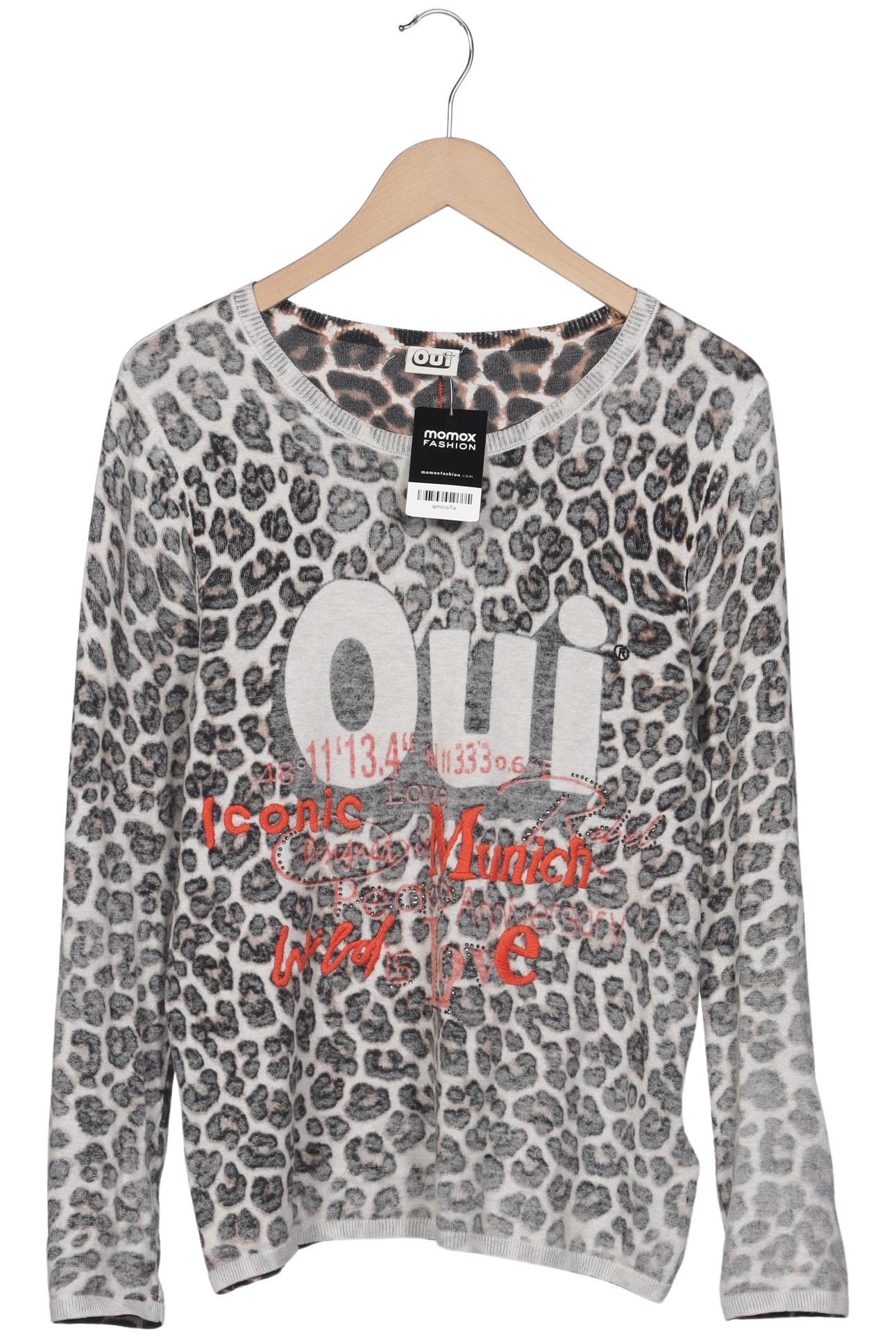 

Oui Damen Langarmshirt, mehrfarbig, Gr. 36