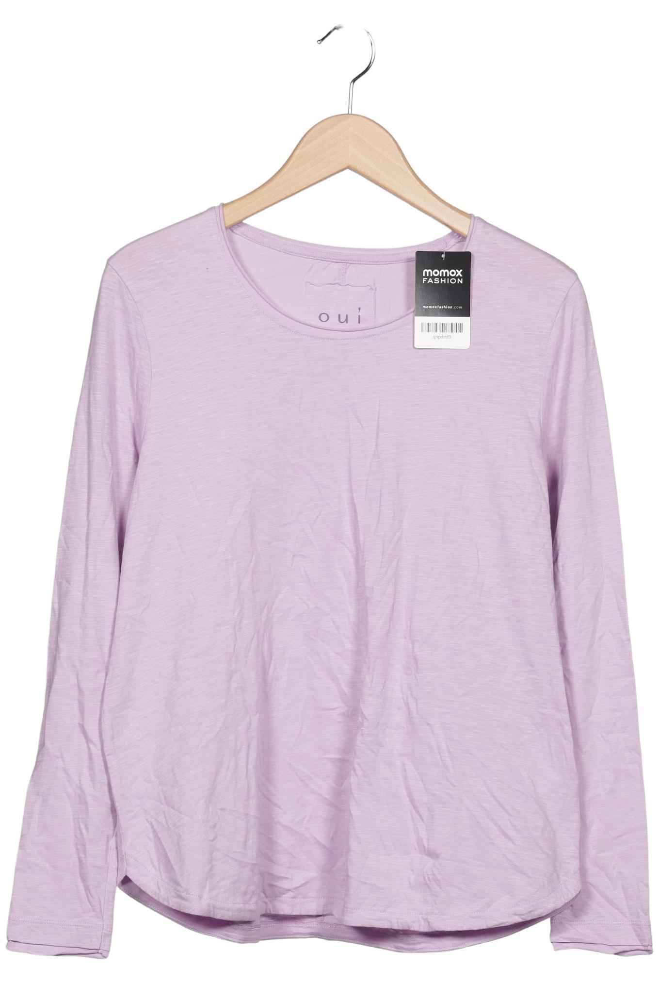 

Oui Damen Langarmshirt, flieder, Gr. 40