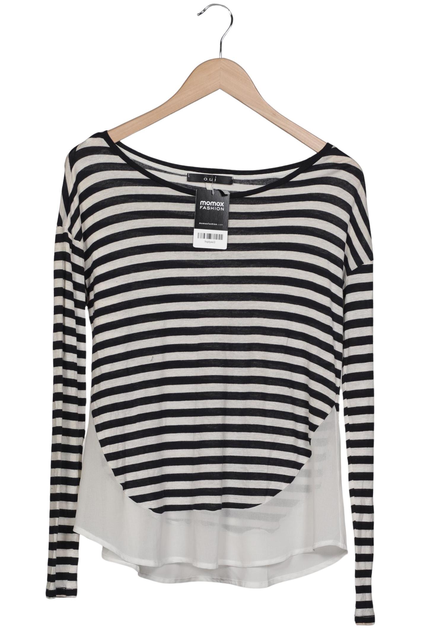 

Oui Damen Langarmshirt, mehrfarbig, Gr. 38