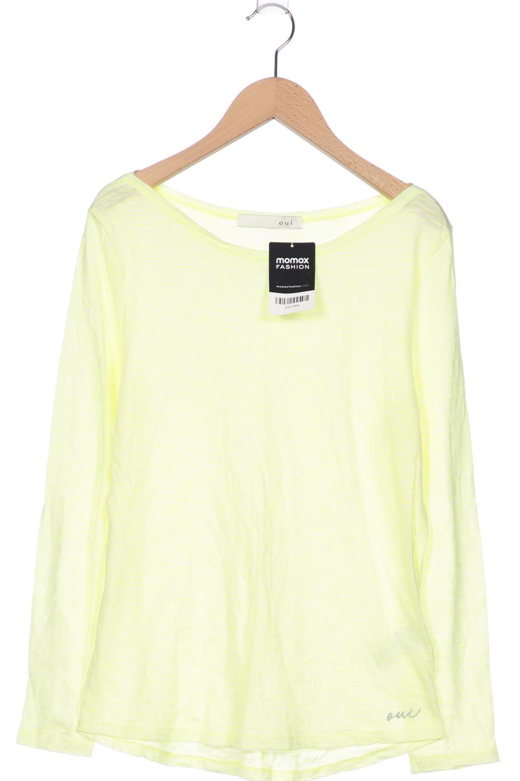 

Oui Damen Langarmshirt, neon, Gr. 38