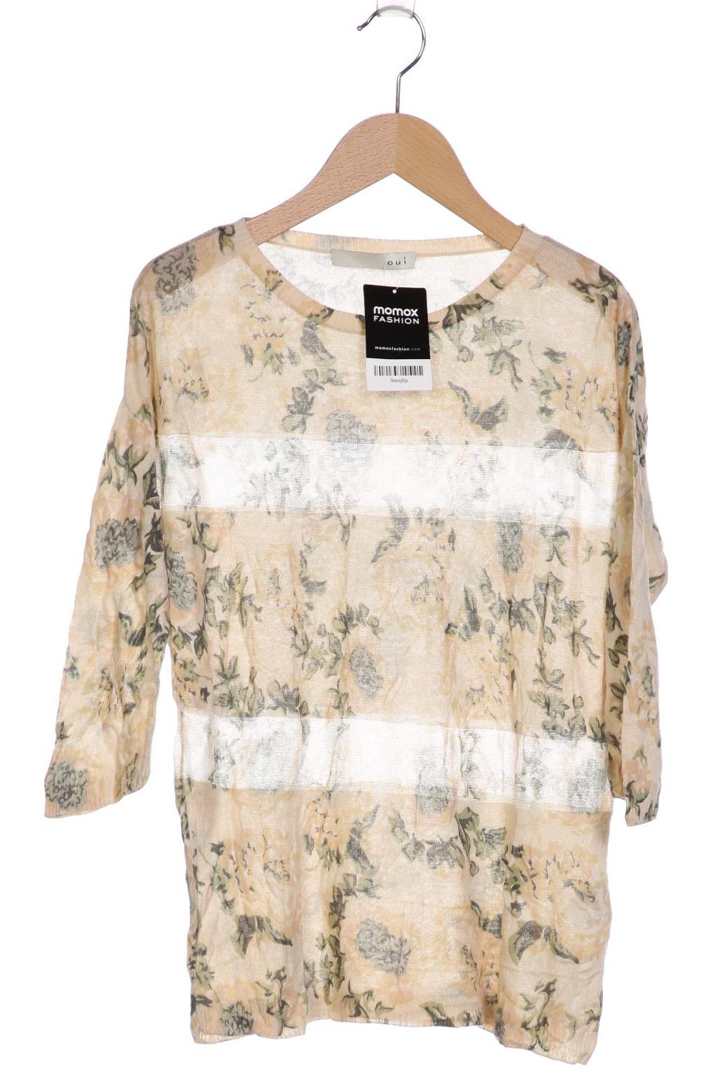 

Oui Damen Langarmshirt, beige, Gr. 38