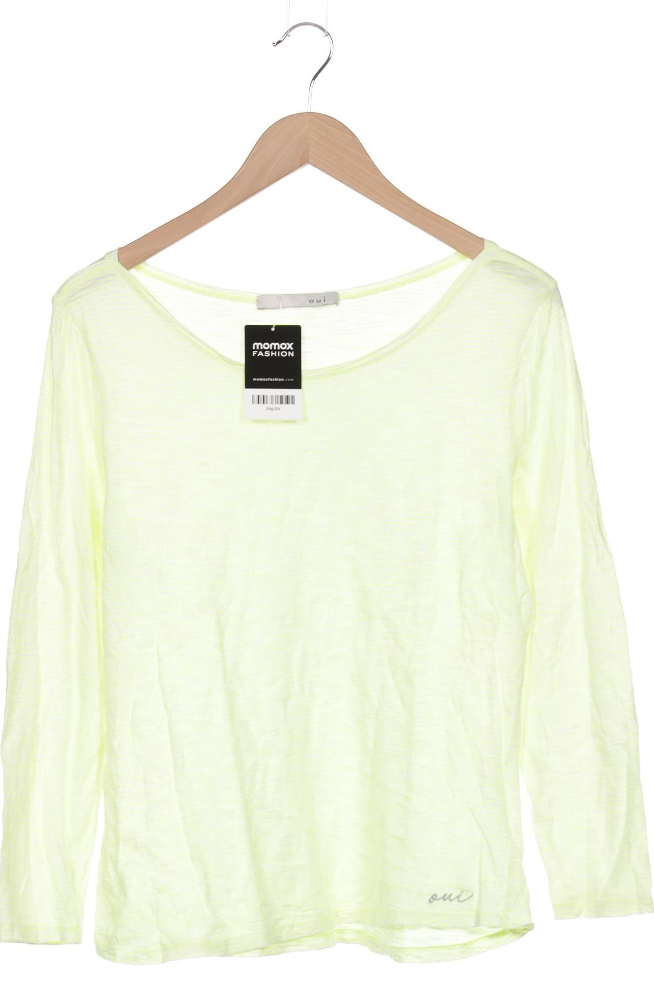 

Oui Damen Langarmshirt, neon, Gr. 42