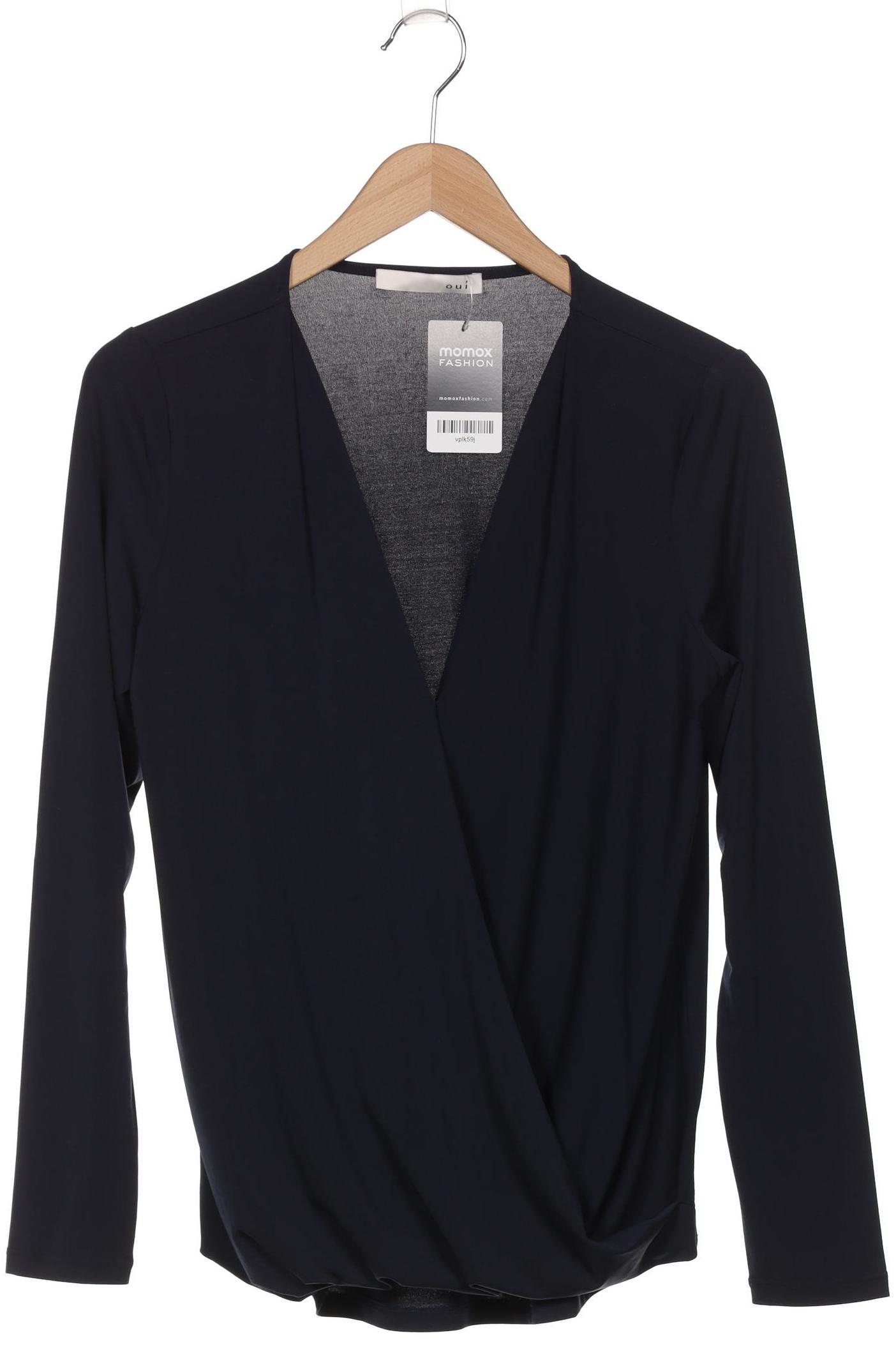 

Oui Damen Langarmshirt, marineblau, Gr. 38