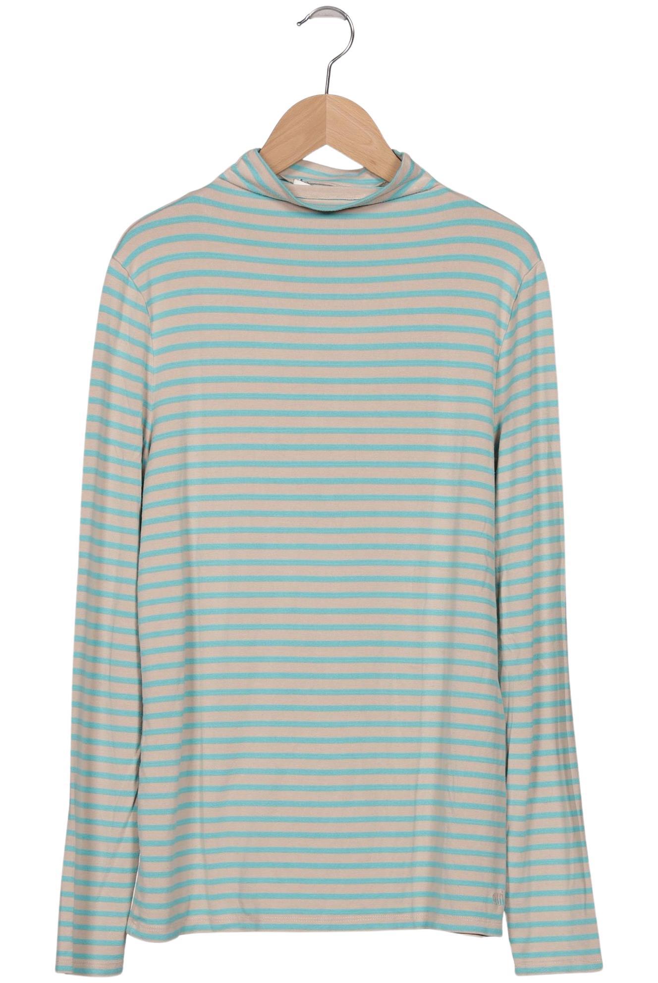 

Oui Damen Langarmshirt, türkis, Gr. 42