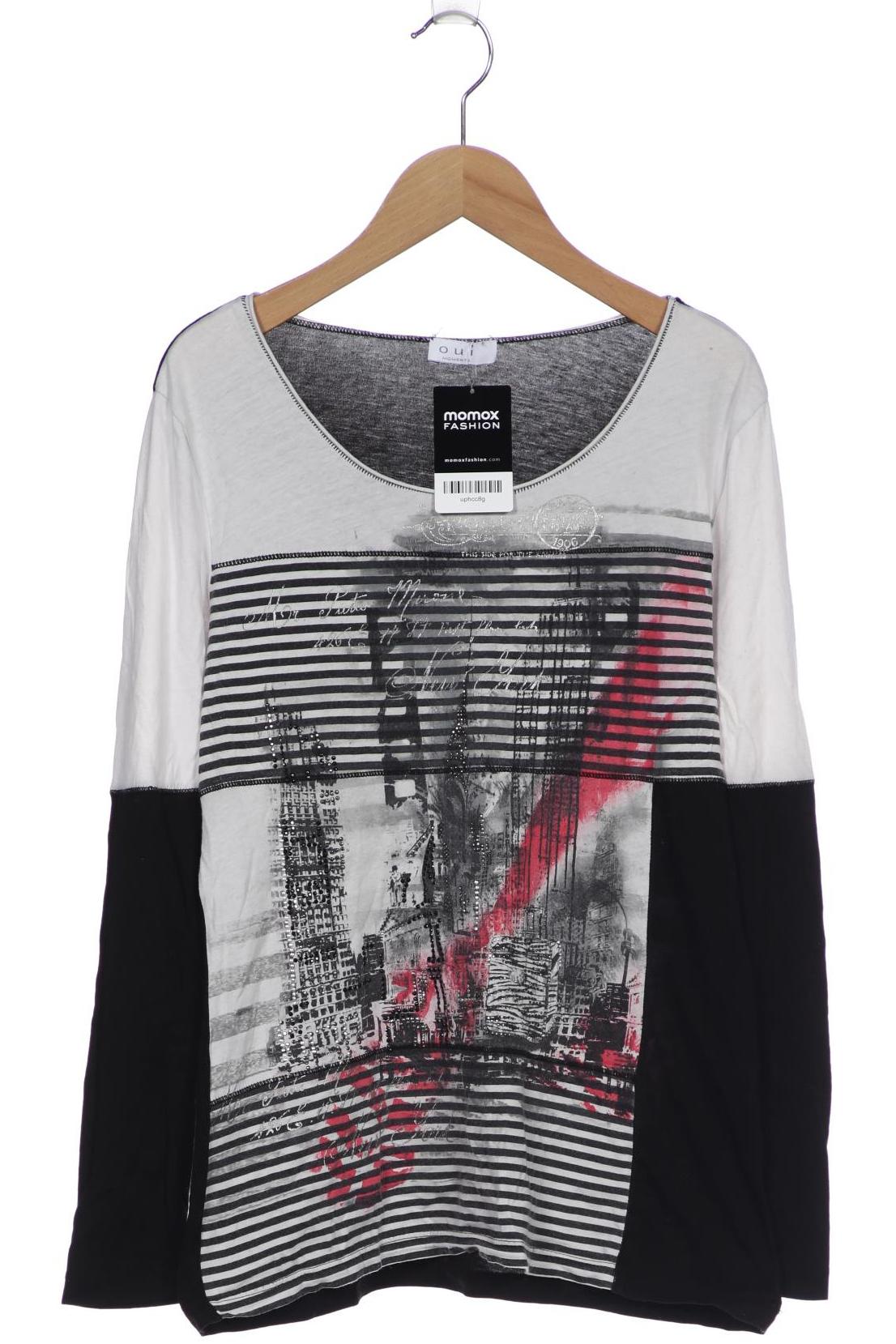 

Oui Damen Langarmshirt, grau