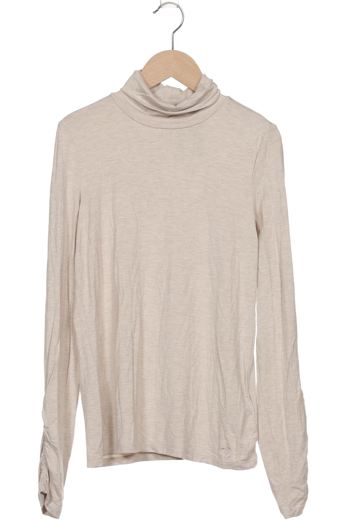 

Oui Damen Langarmshirt, cremeweiß, Gr. 34