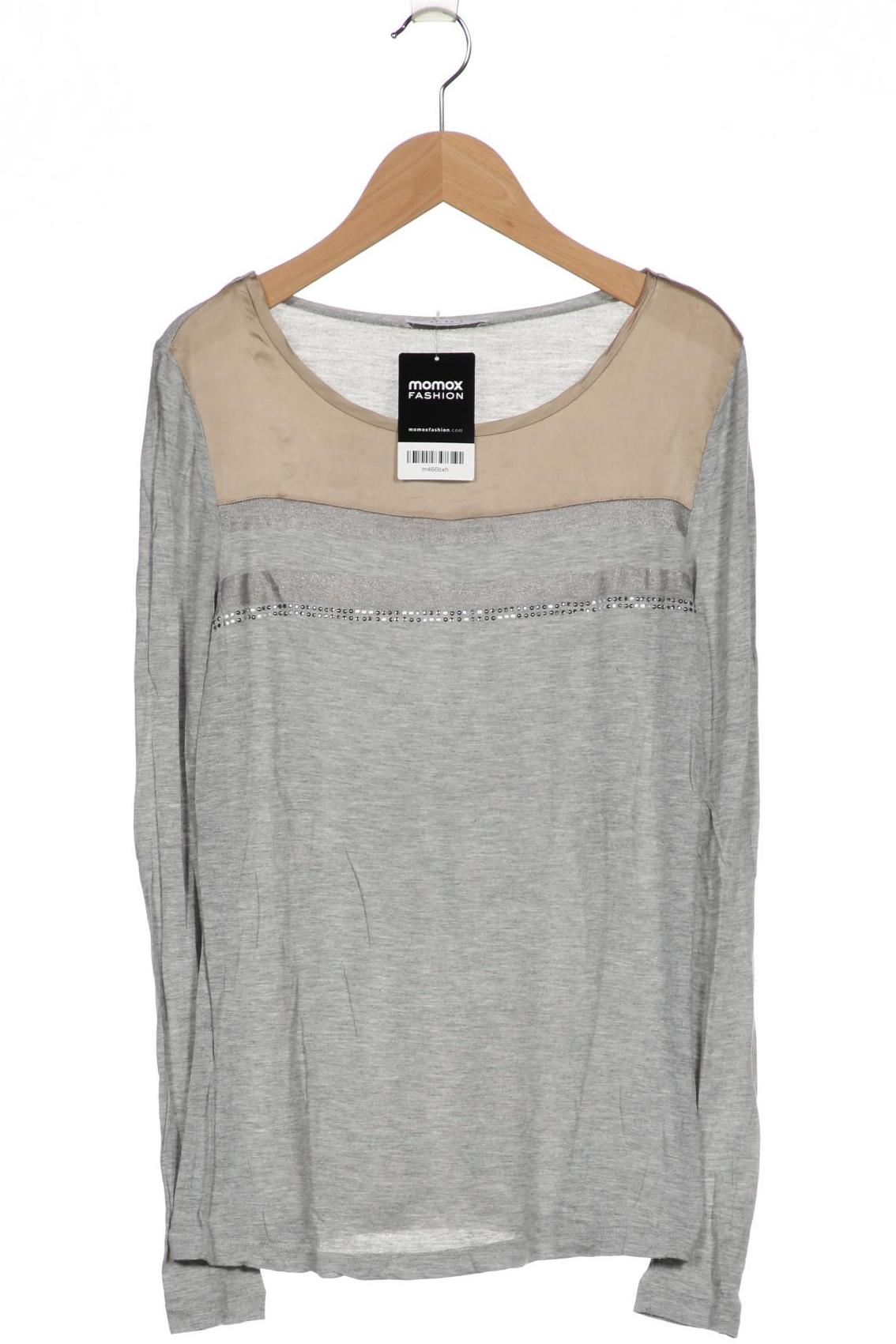 

Oui Damen Langarmshirt, grau