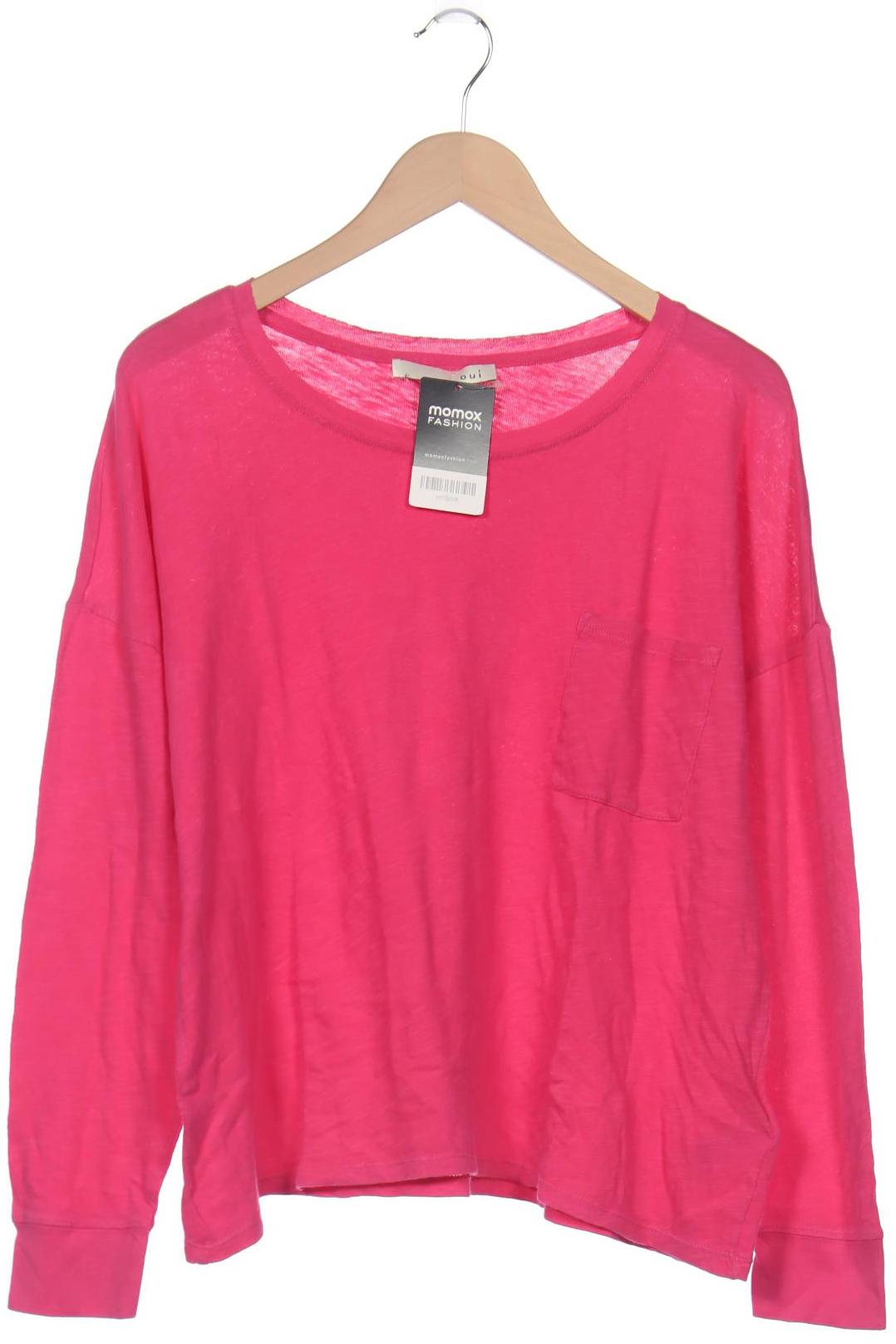 

Oui Damen Langarmshirt, pink