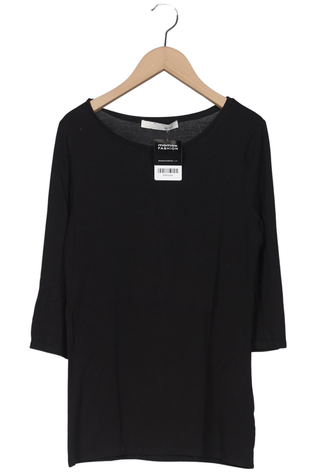 

Oui Damen Langarmshirt, schwarz, Gr. 36