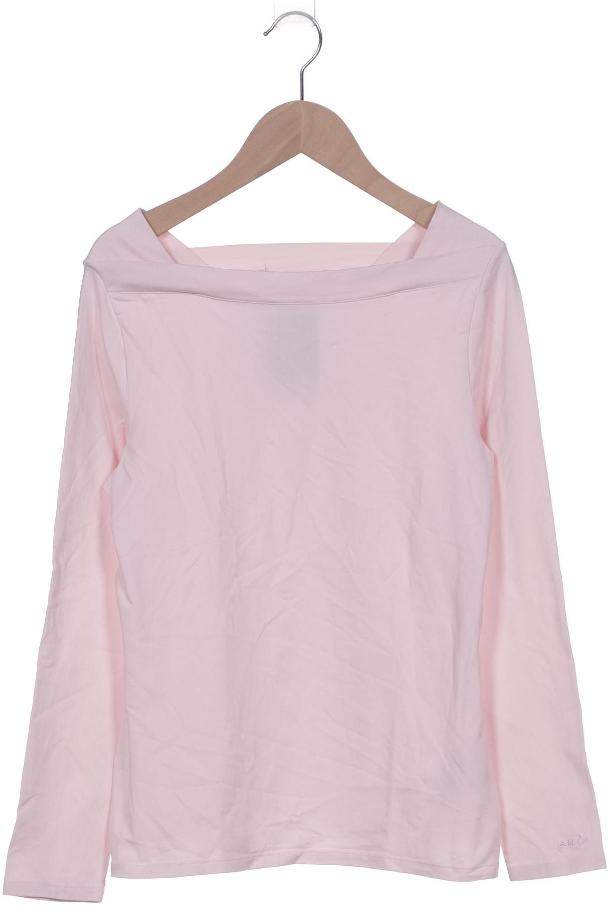 

Oui Damen Langarmshirt, pink, Gr. 36