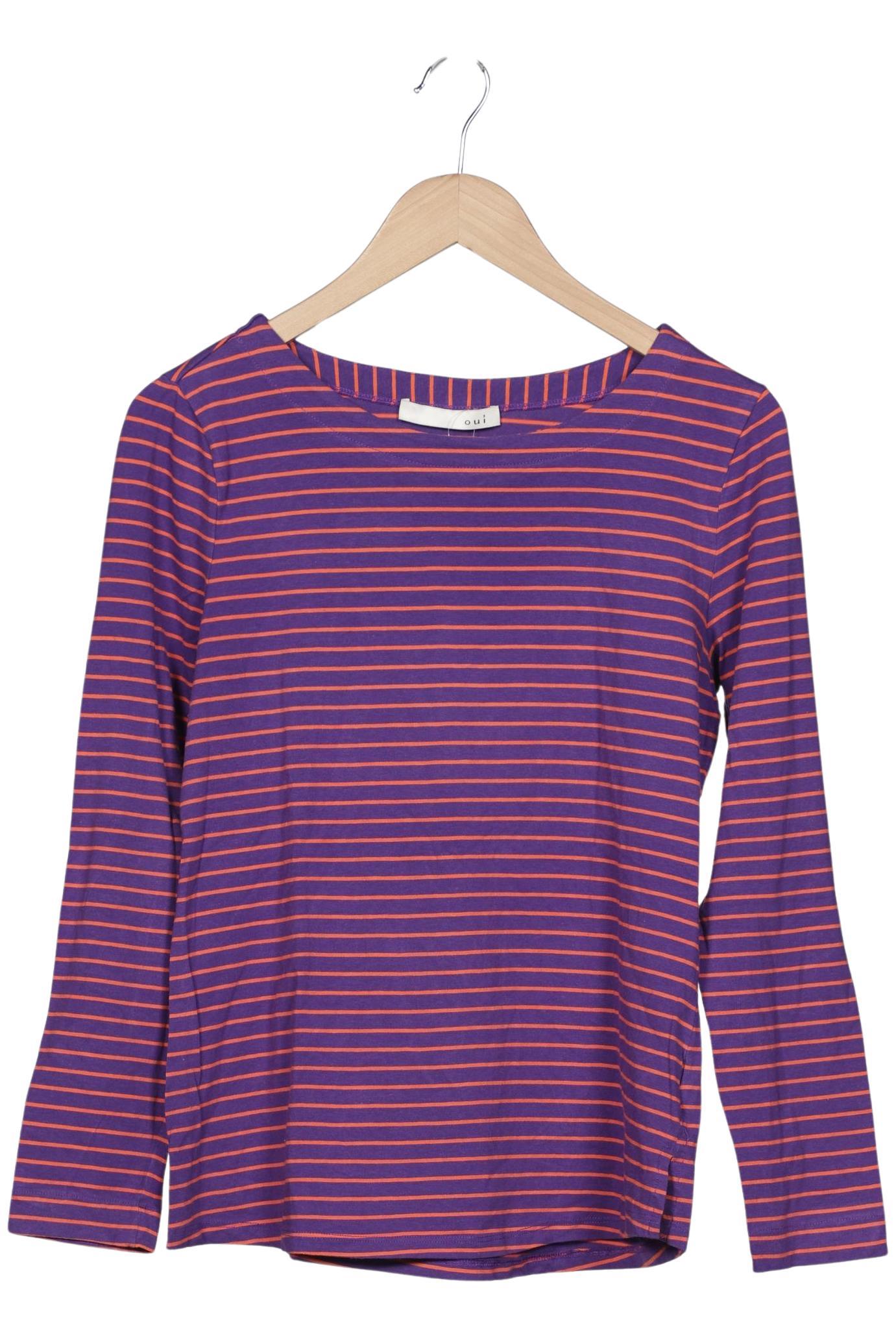 

Oui Damen Langarmshirt, flieder, Gr. 40