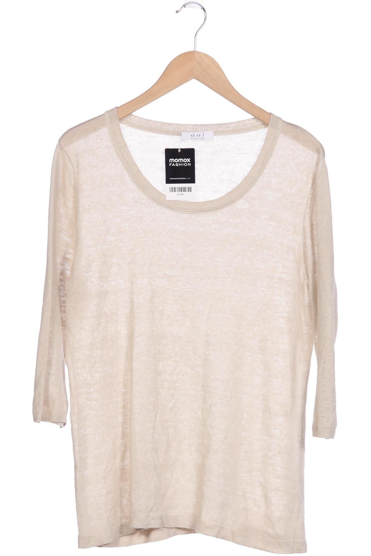 

Oui Damen Langarmshirt, beige