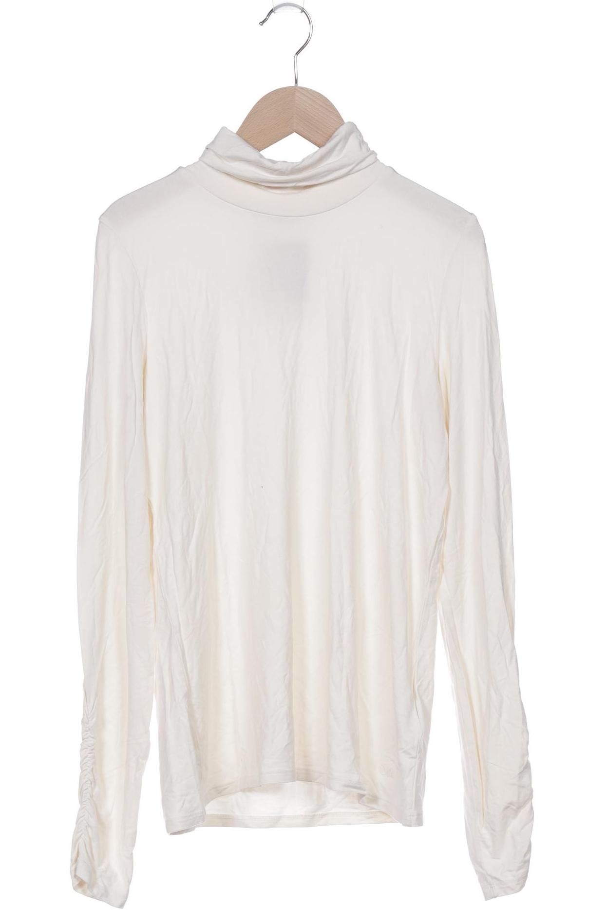 

Oui Damen Langarmshirt, cremeweiß, Gr. 36