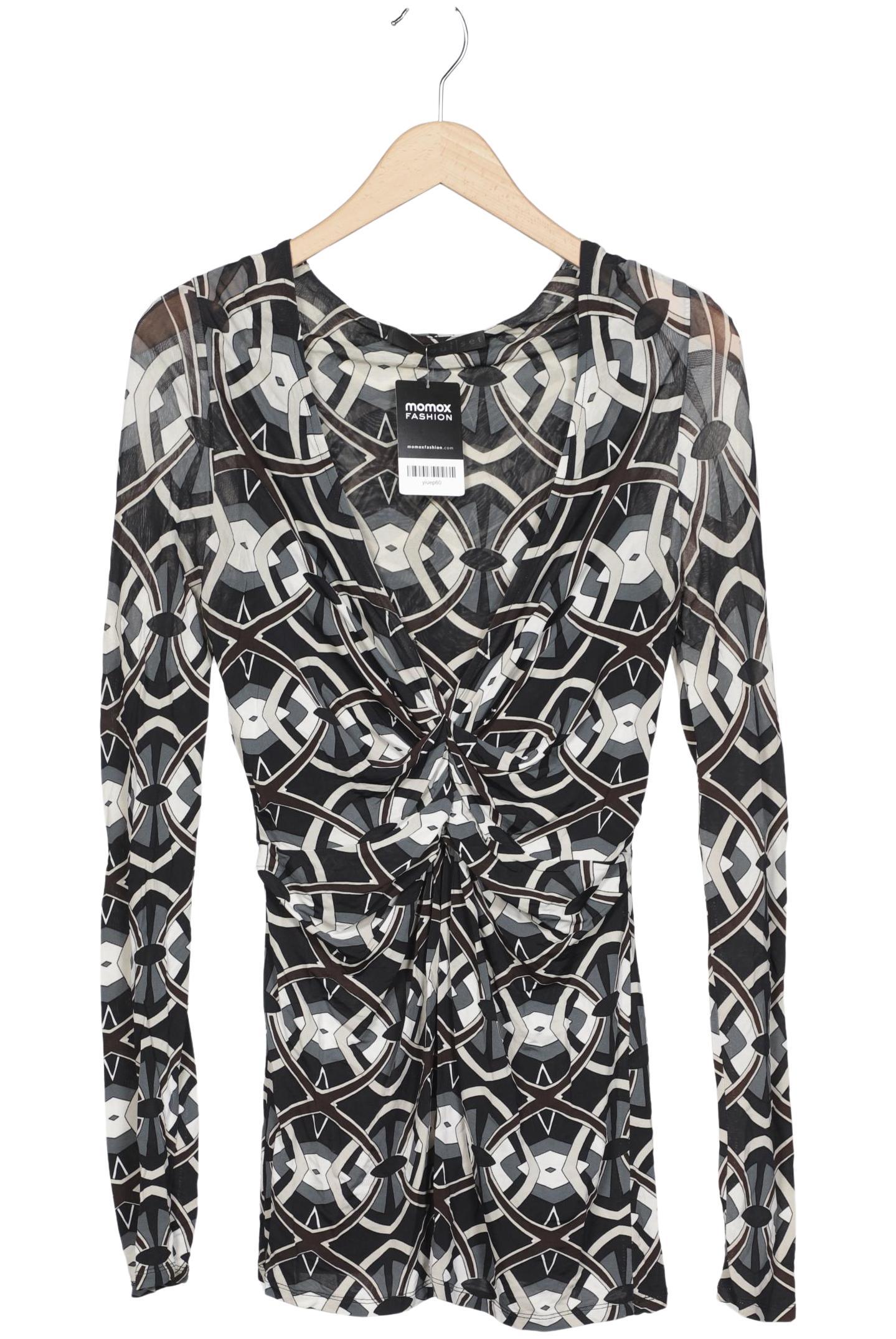 

Oui Damen Langarmshirt, mehrfarbig, Gr. 38