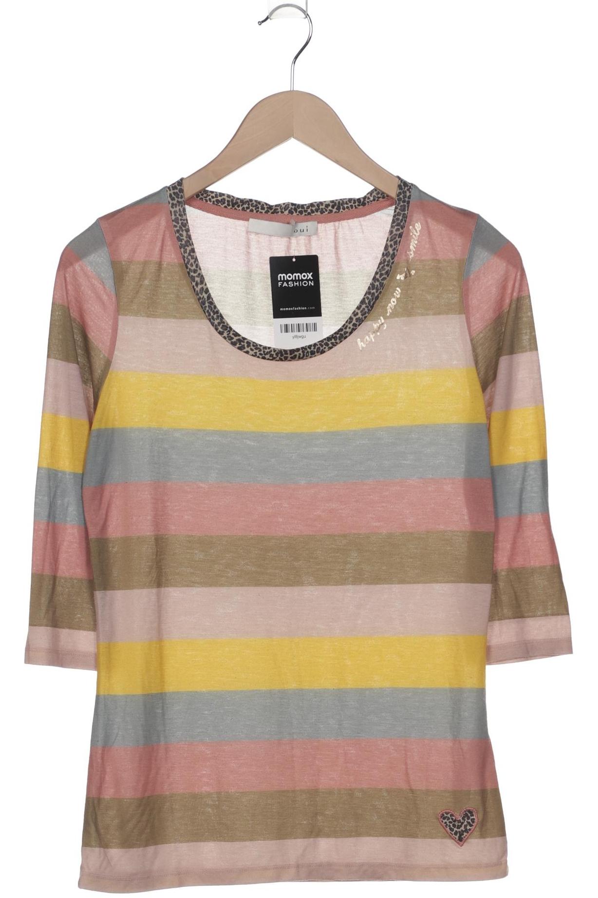 

Oui Damen Langarmshirt, mehrfarbig, Gr. 36