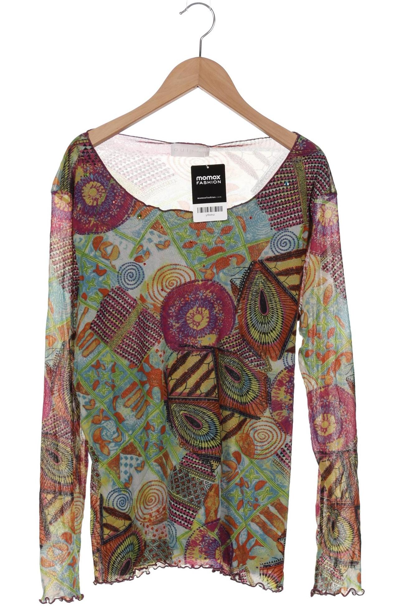 

Oui Damen Langarmshirt, mehrfarbig, Gr. 46