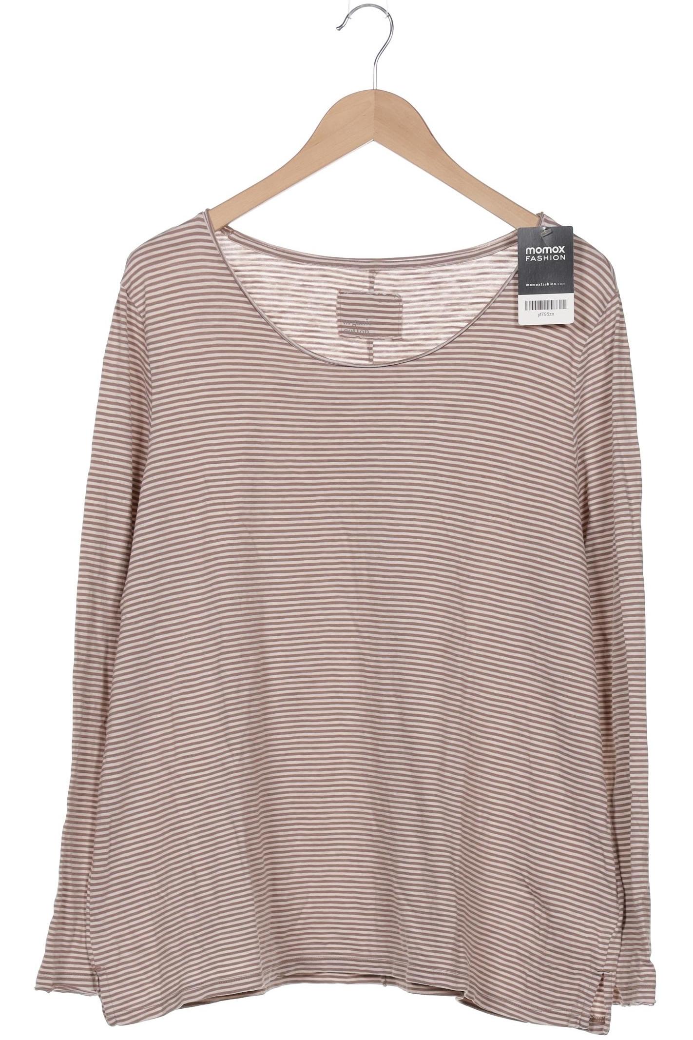 

Oui Damen Langarmshirt, beige, Gr. 46