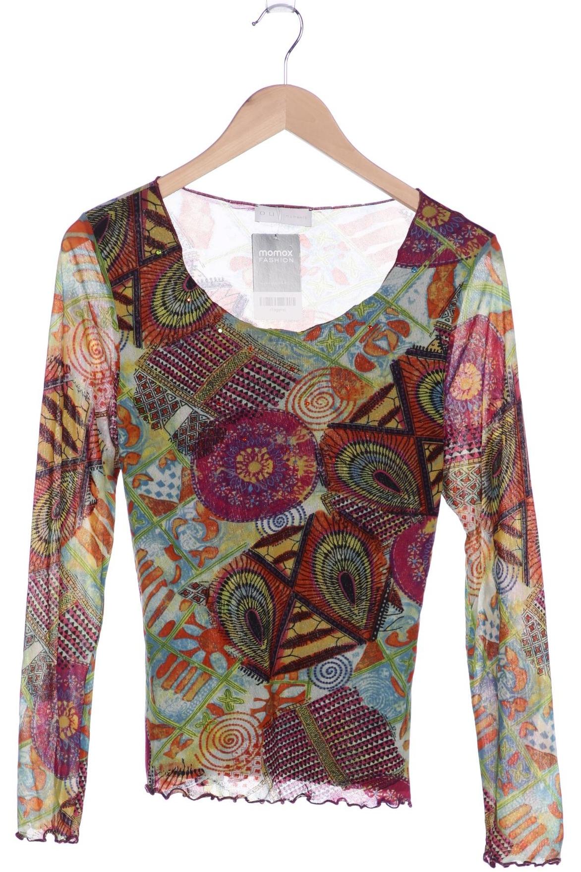 

Oui Damen Langarmshirt, mehrfarbig, Gr. 42