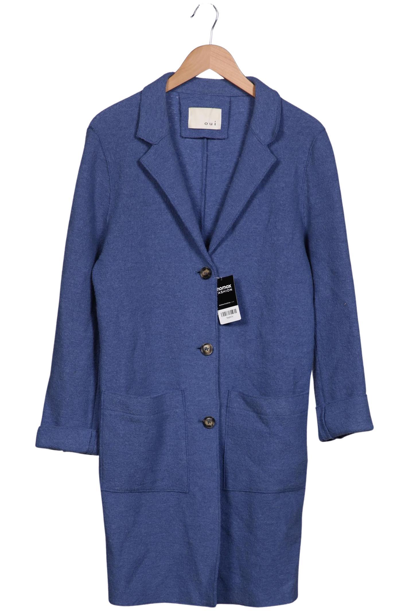 

Oui Damen Mantel, blau, Gr. 42