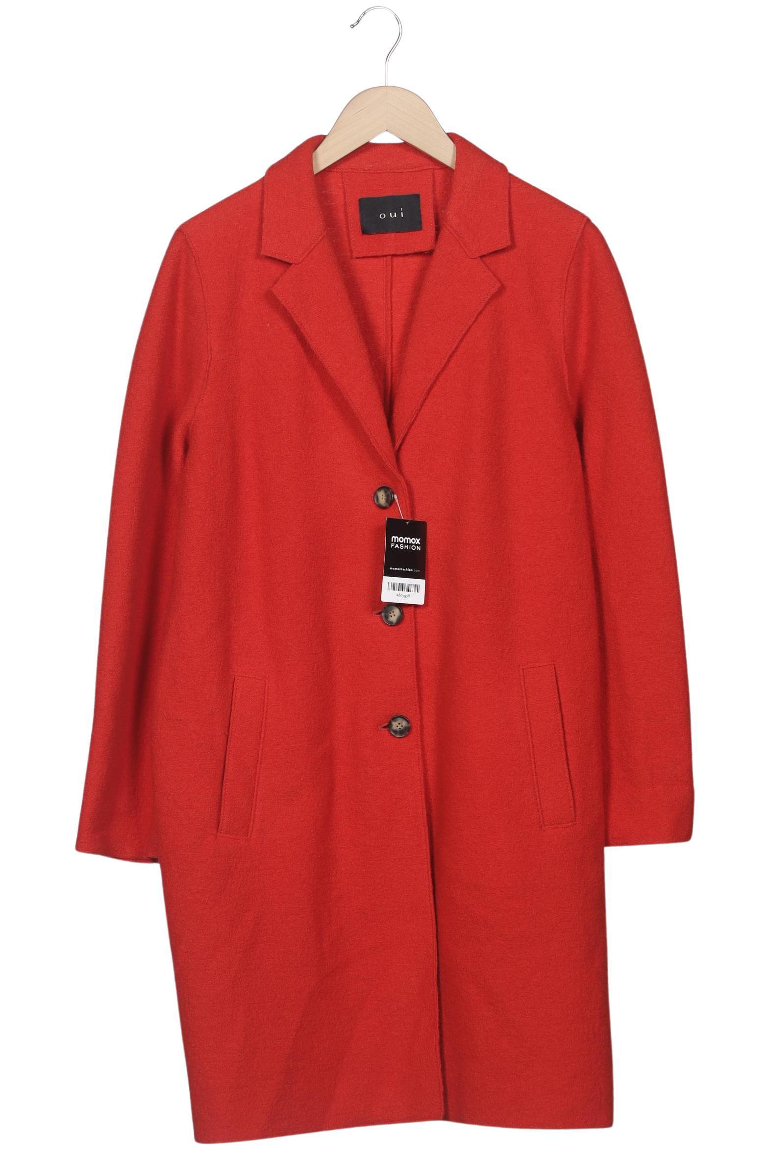 

Oui Damen Mantel, rot, Gr. 44