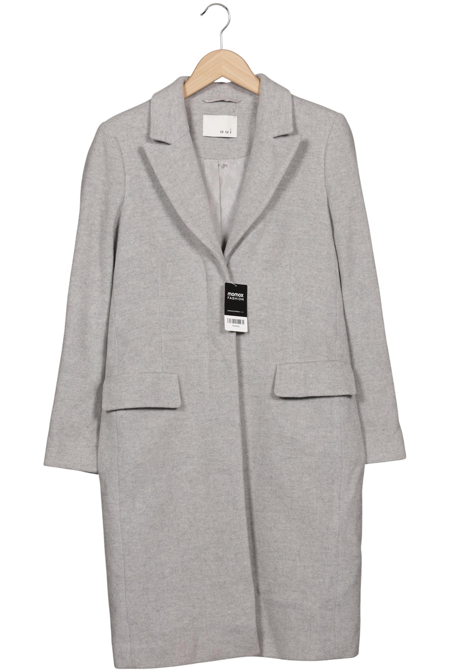 

Oui Damen Mantel, grau, Gr. 36