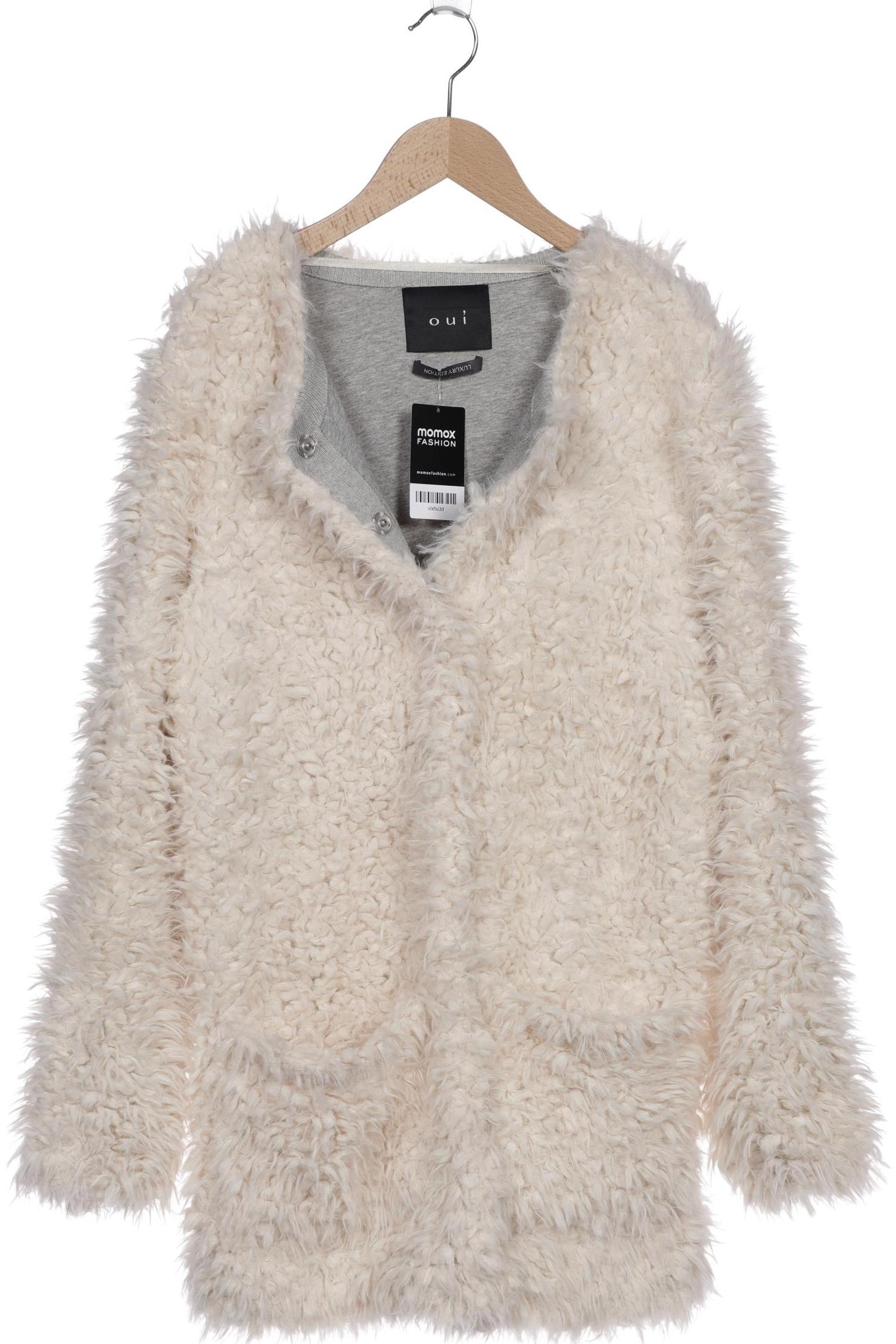 

Oui Damen Mantel, cremeweiß, Gr. 36