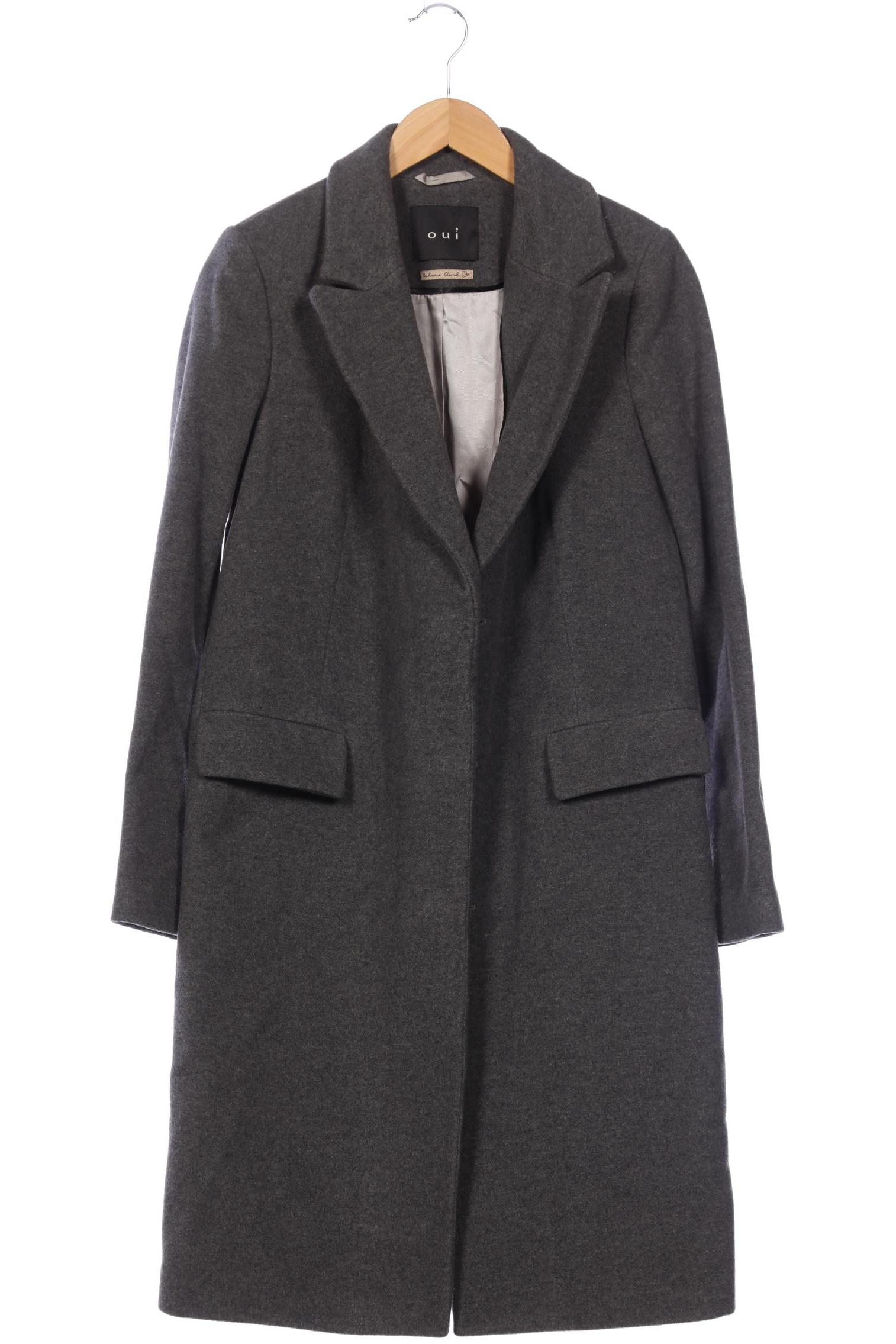 

Oui Damen Mantel, grau, Gr. 36