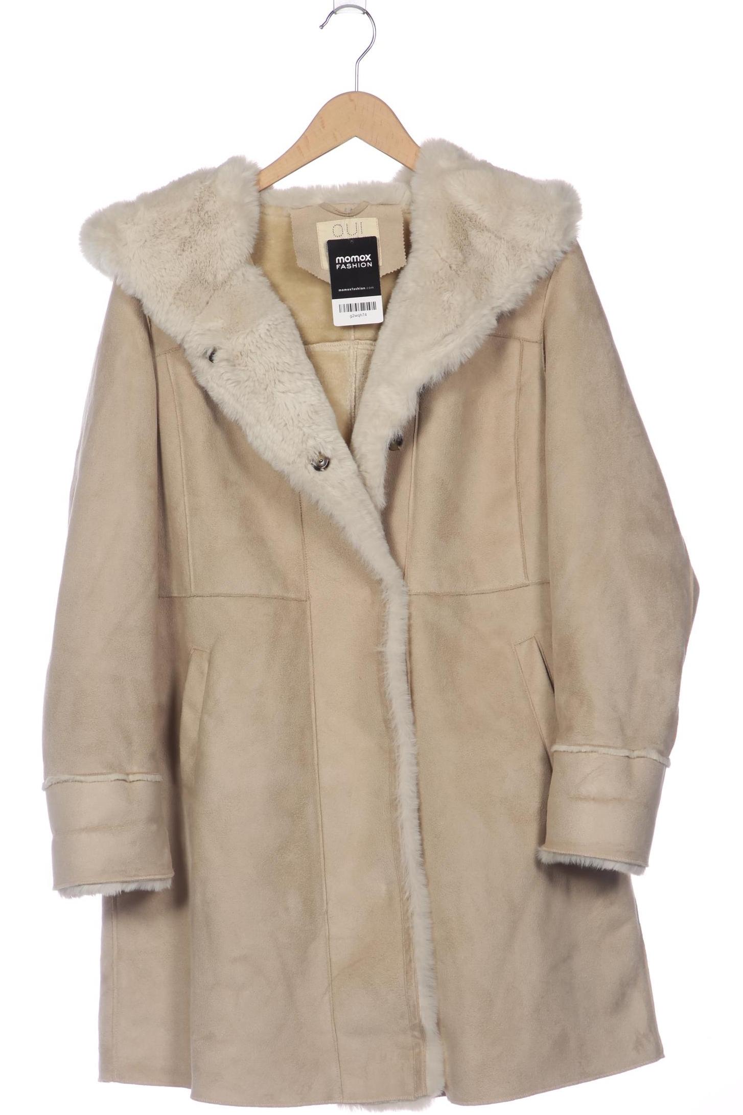 

Oui Damen Mantel, beige, Gr. 40