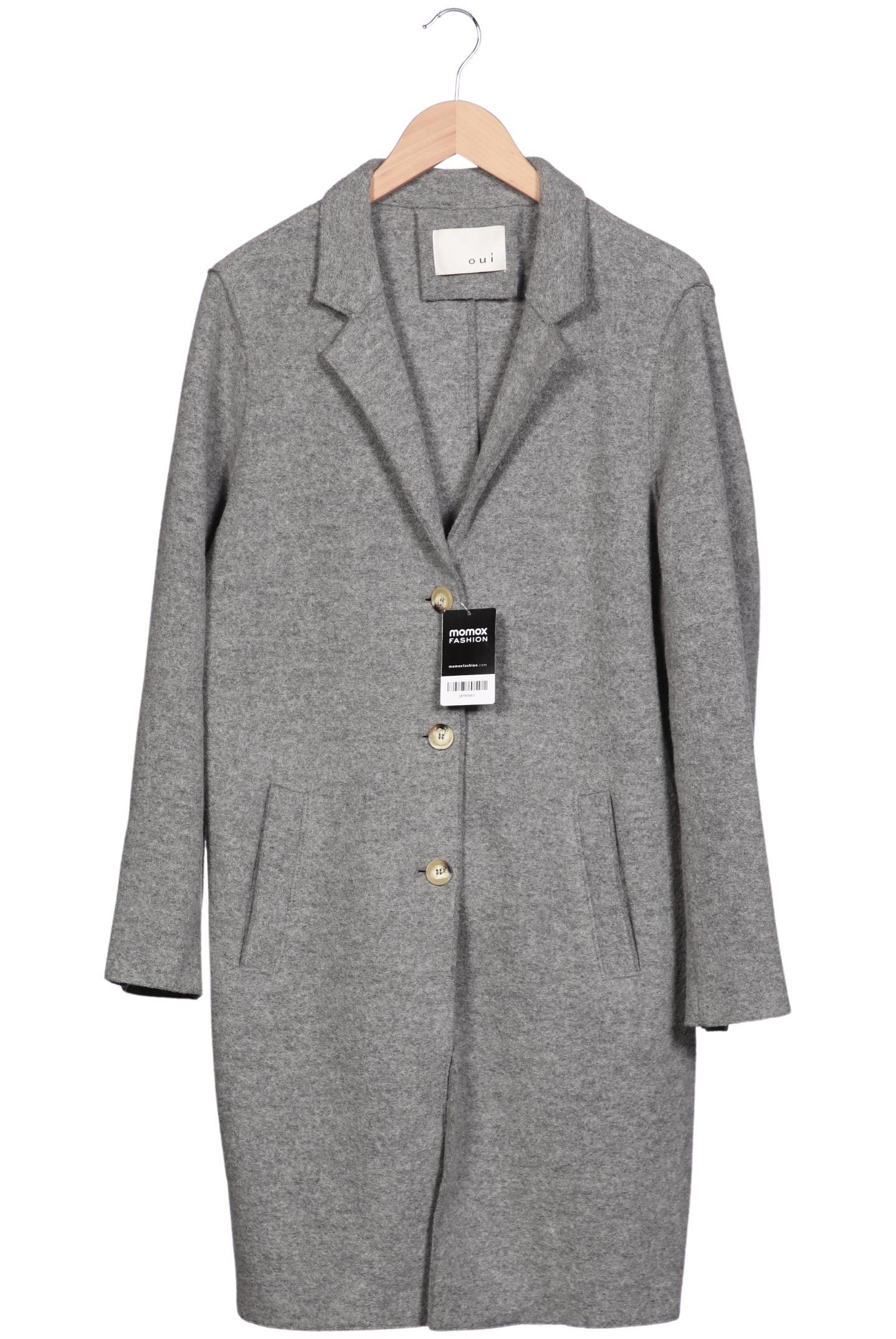

Oui Damen Mantel, grau, Gr. 42