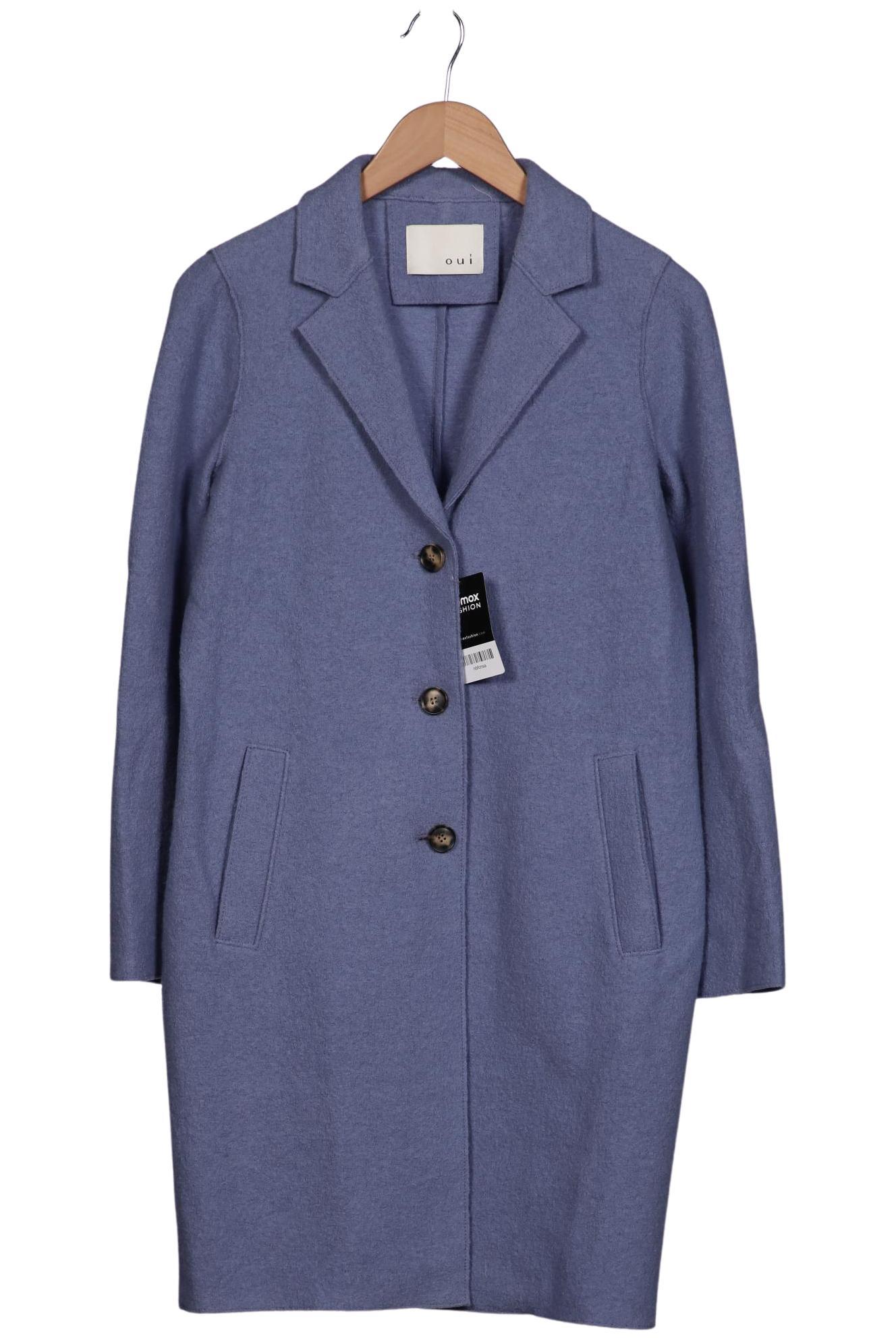 

Oui Damen Mantel, blau, Gr. 36