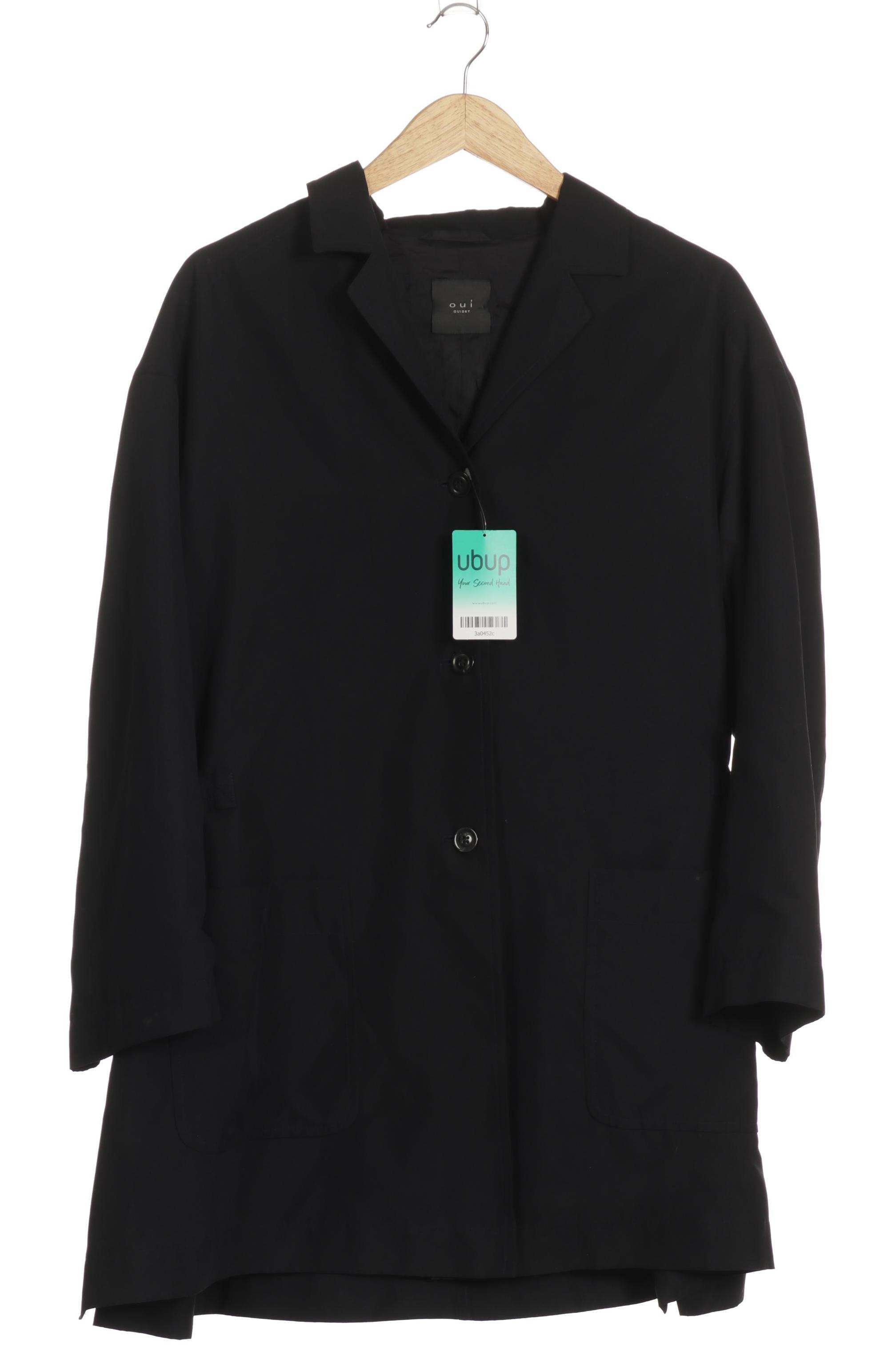 

Oui Damen Mantel, blau, Gr. 38