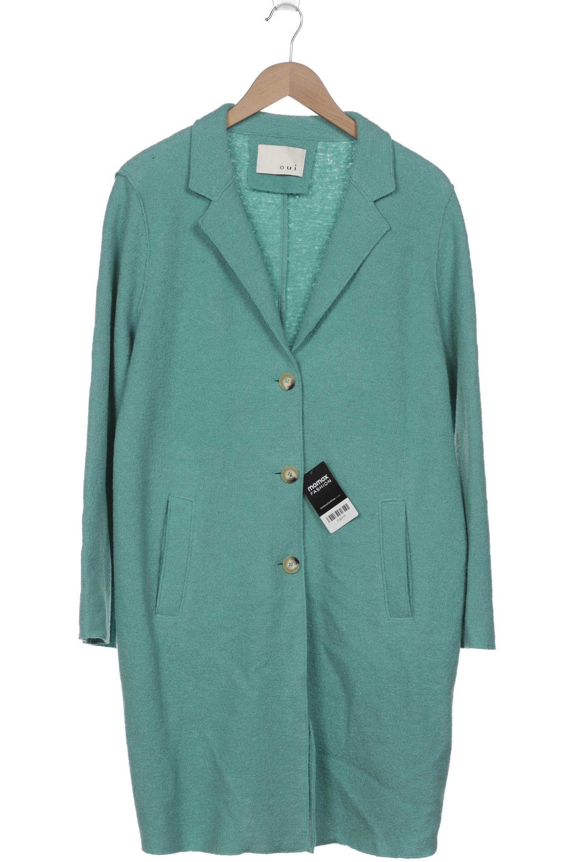 

Oui Damen Mantel, türkis, Gr. 42