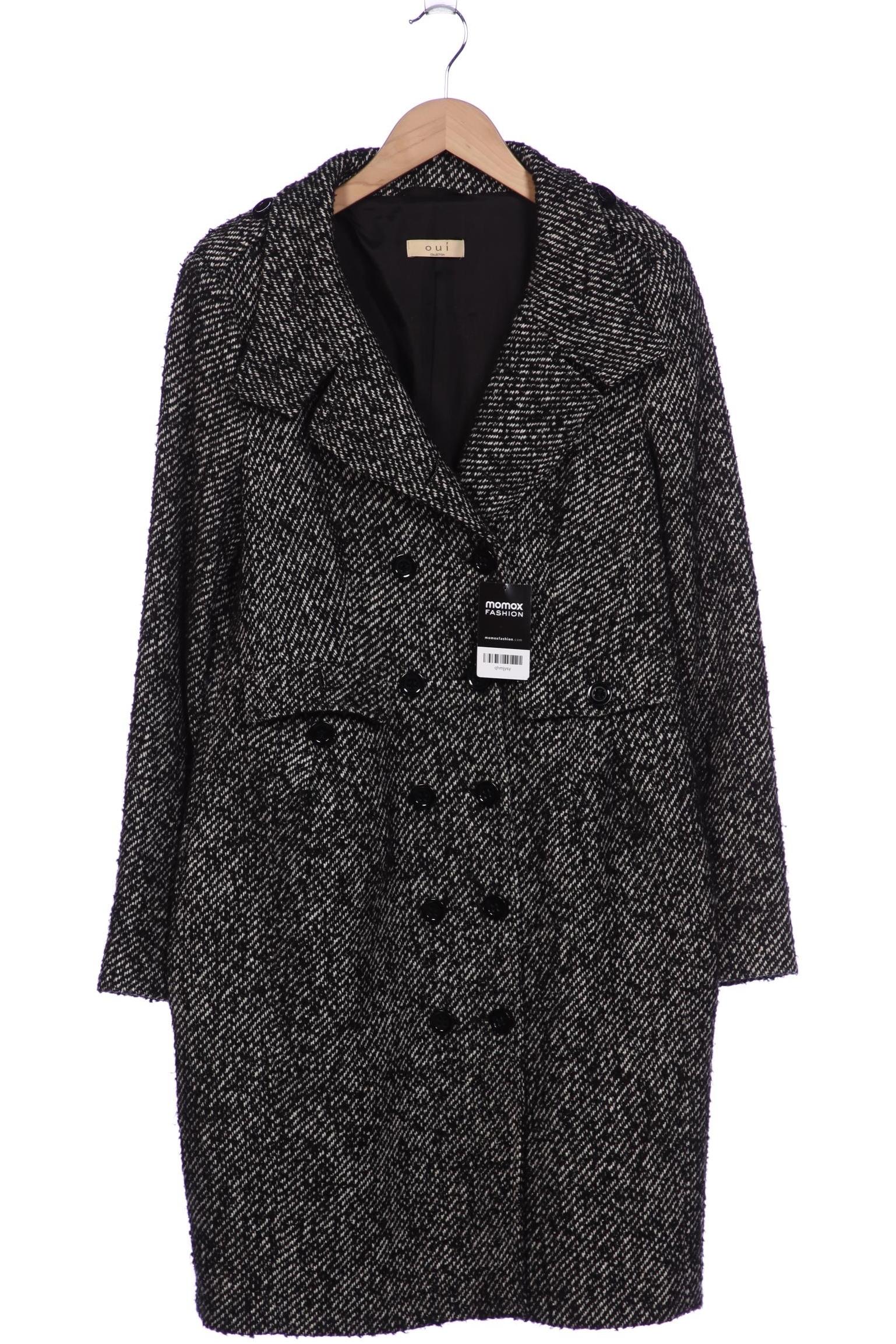 

Oui Damen Mantel, schwarz, Gr. 40