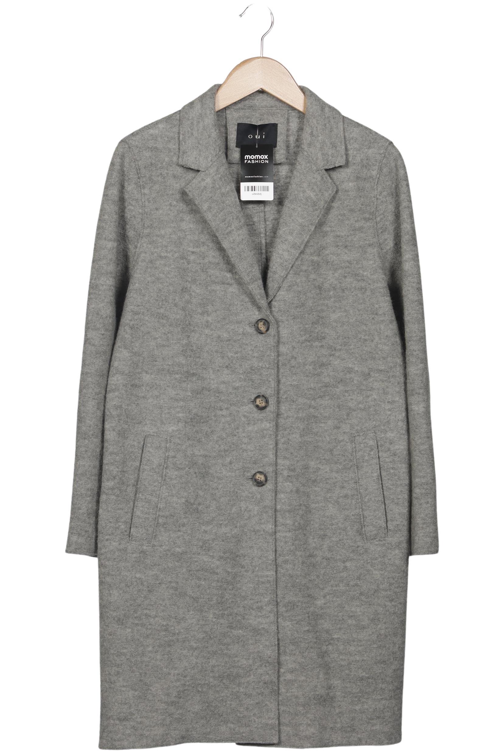 

Oui Damen Mantel, grau, Gr. 42